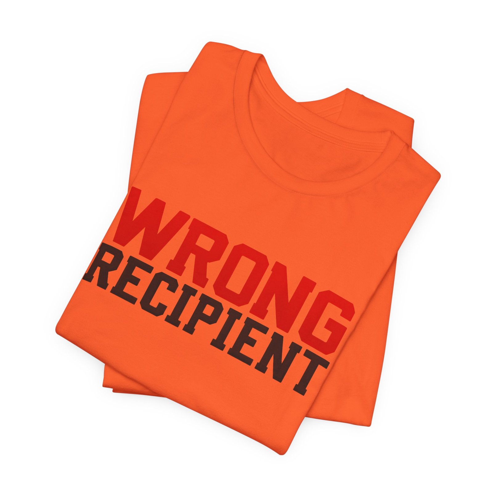 Wrong Recipient Misdelivery Message Alert Graphic Tee - Image 7
