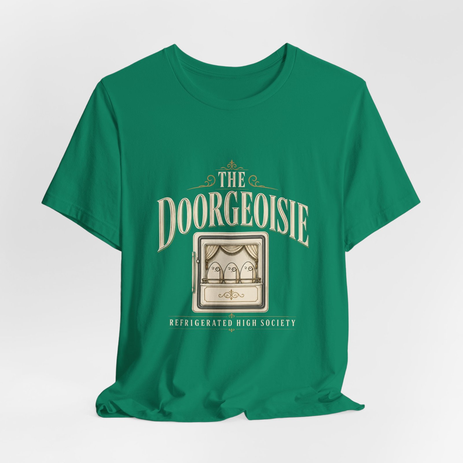 The Doorgeoisie Refrigerated Egg Society Humor Graphic Tee - Image 16