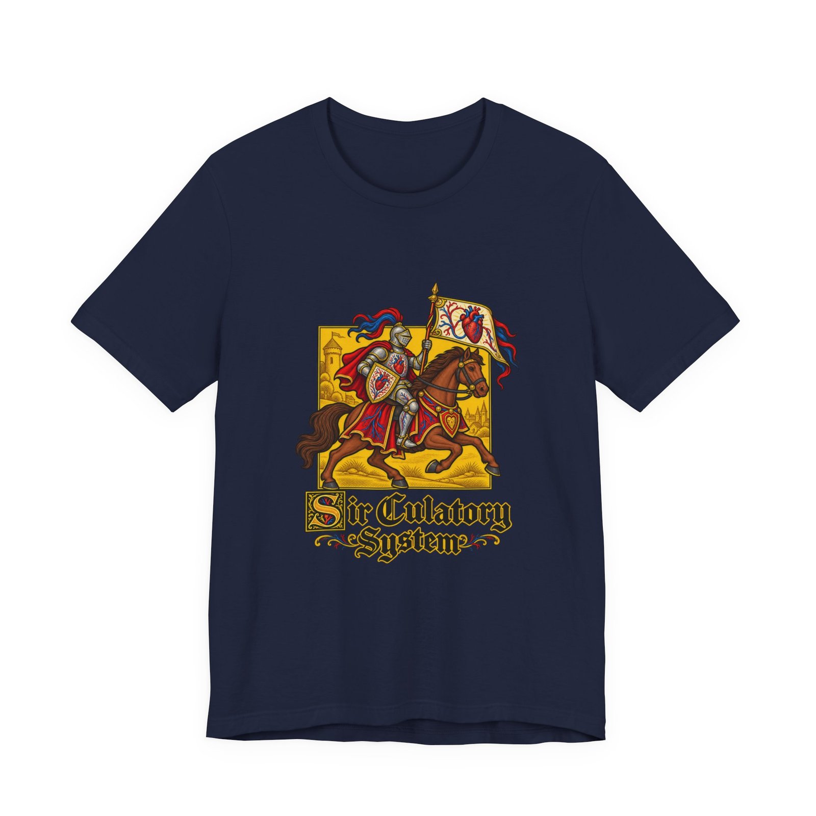 Sir Culatory System Medieval Knight Anatomy Pun - Image 33