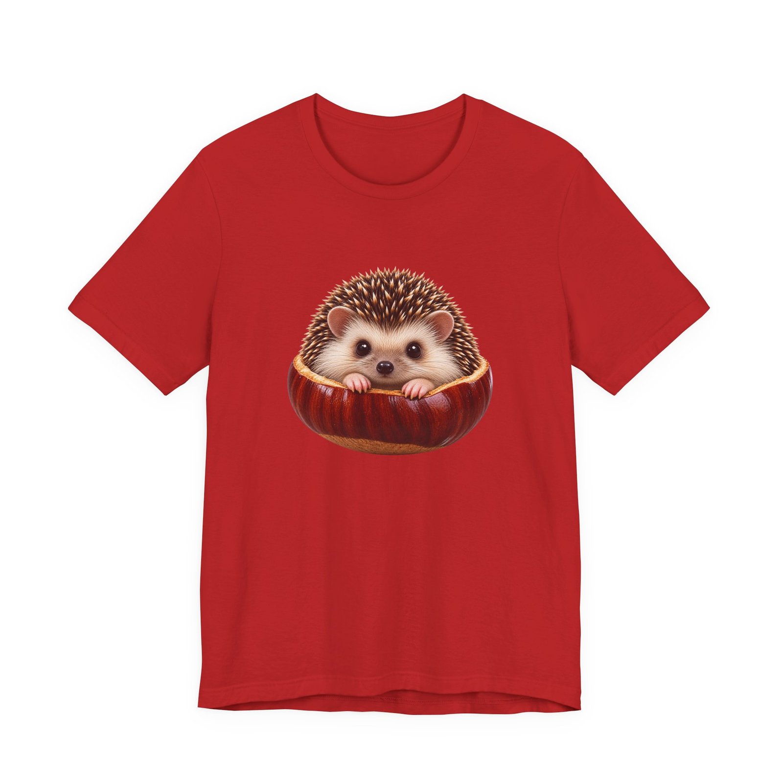Cute Hedgehog in Chestnut Animal Artwork - Image 45