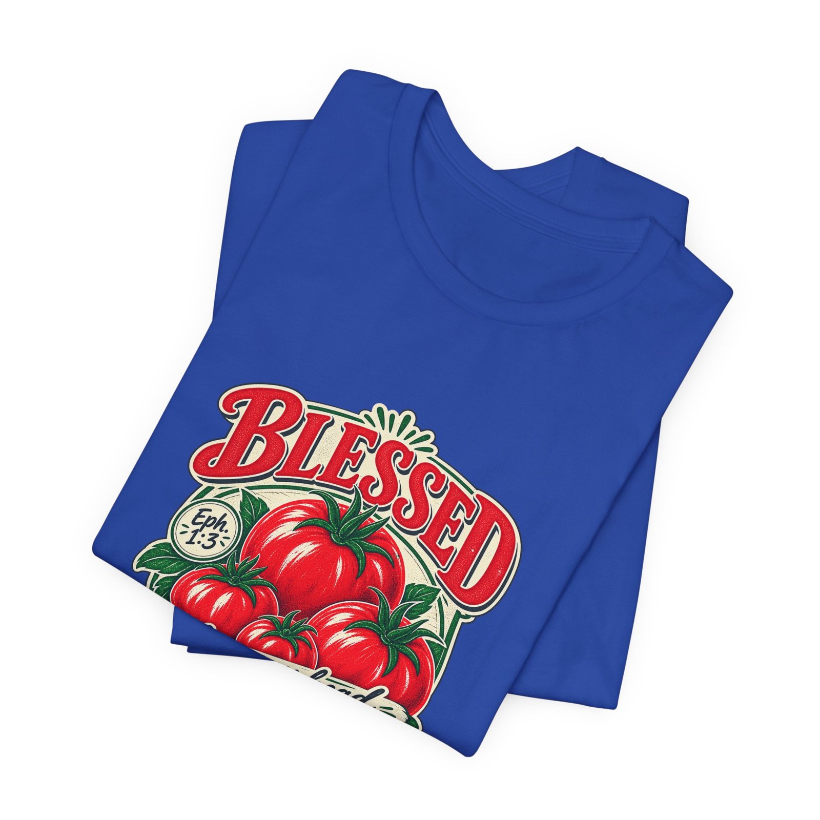 Blessed From My Head To-Ma-Toes Tomato Pun Graphic Tee - Image 31