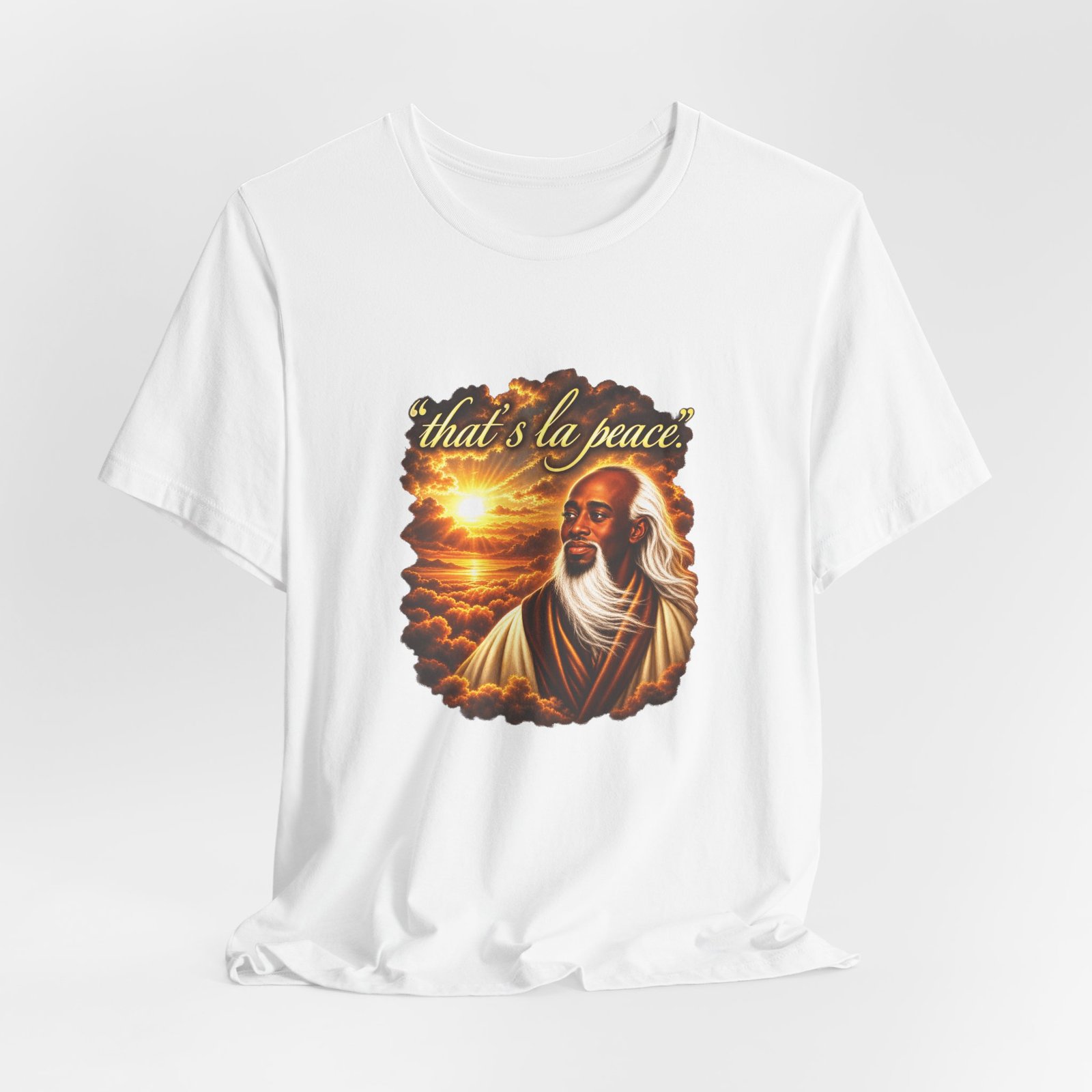 That's La Peace Meme Sunset Elder Graphic Tee - Image 4