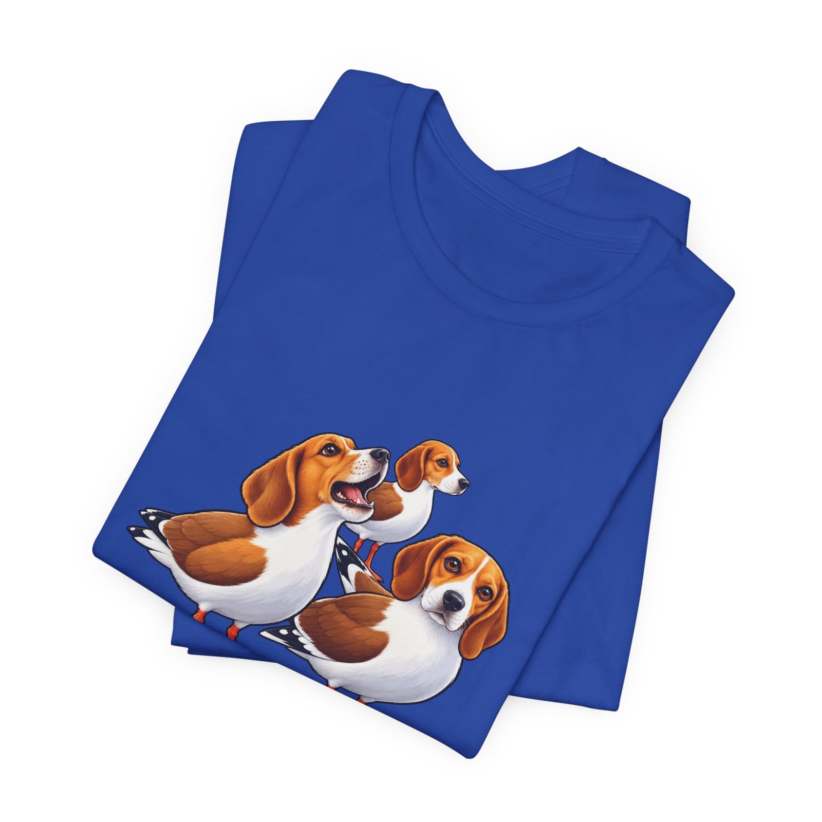 Beagulls Funny Beagle Seagull Pun Hybrid Birds Graphic Tee - Image 31