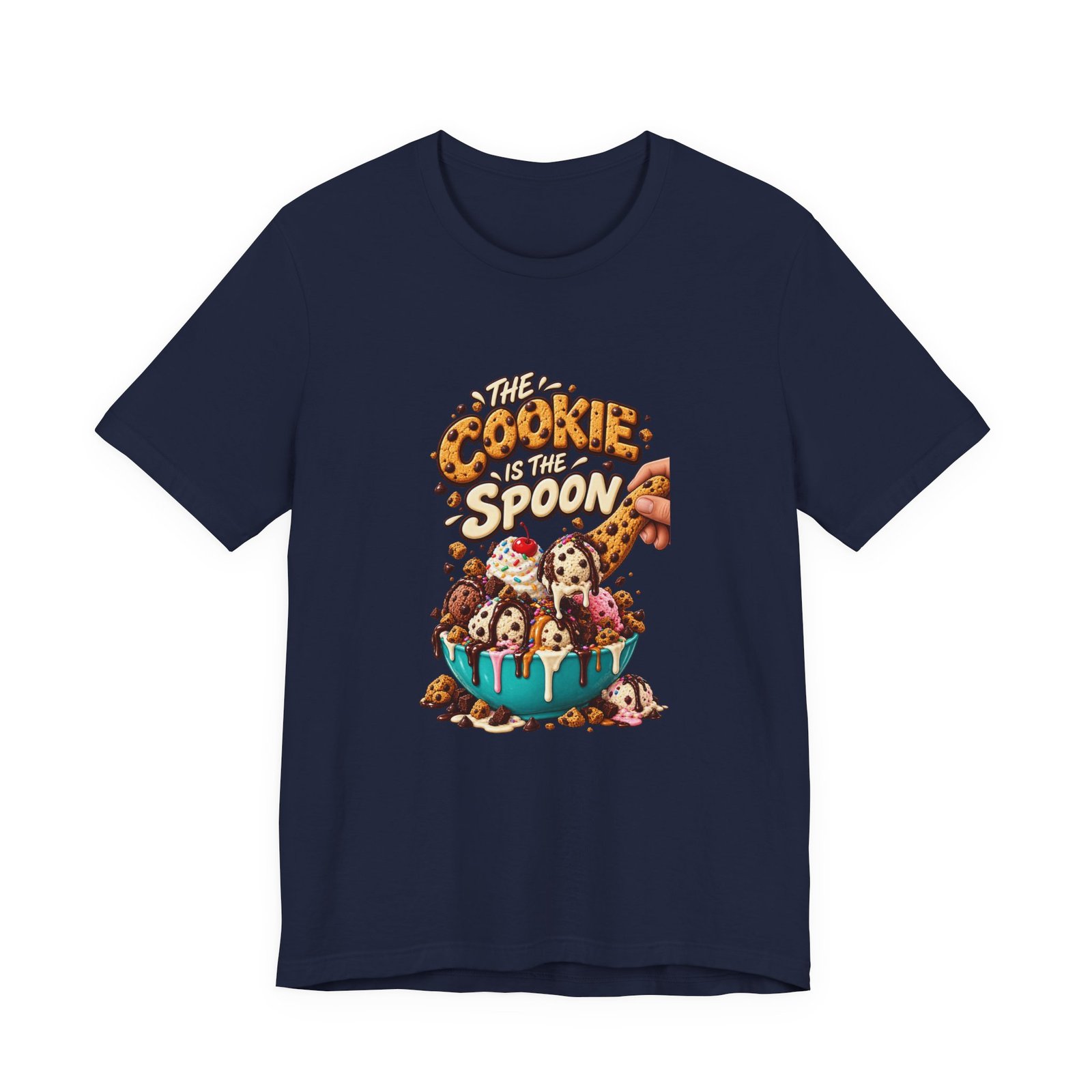 The Cookie Is the Spoon Ice Cream Dessert Graphic - Image 33