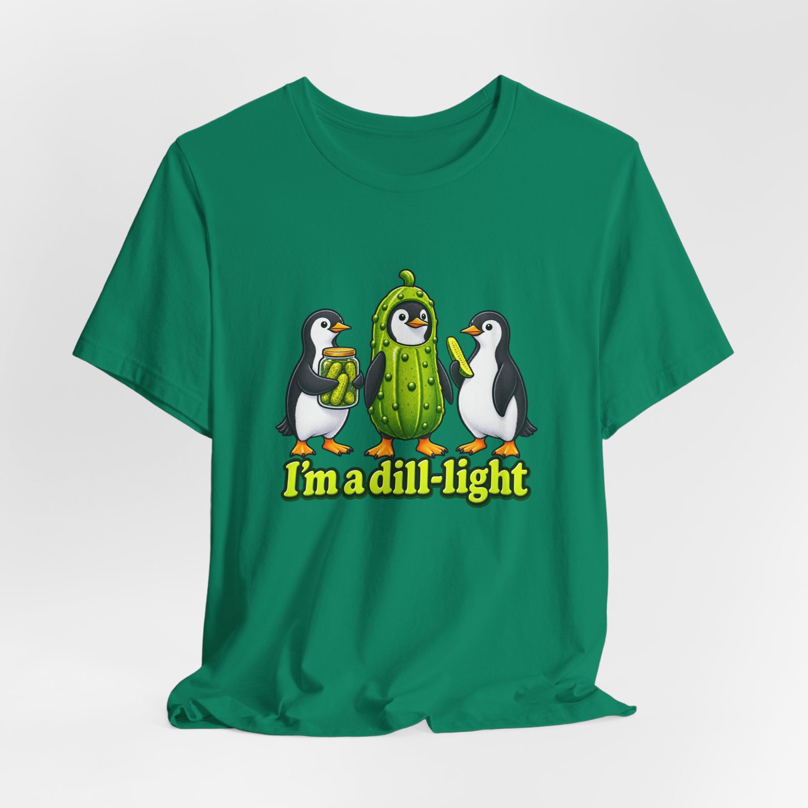 Dill-Light Penguin Pickle Pun - Image 28