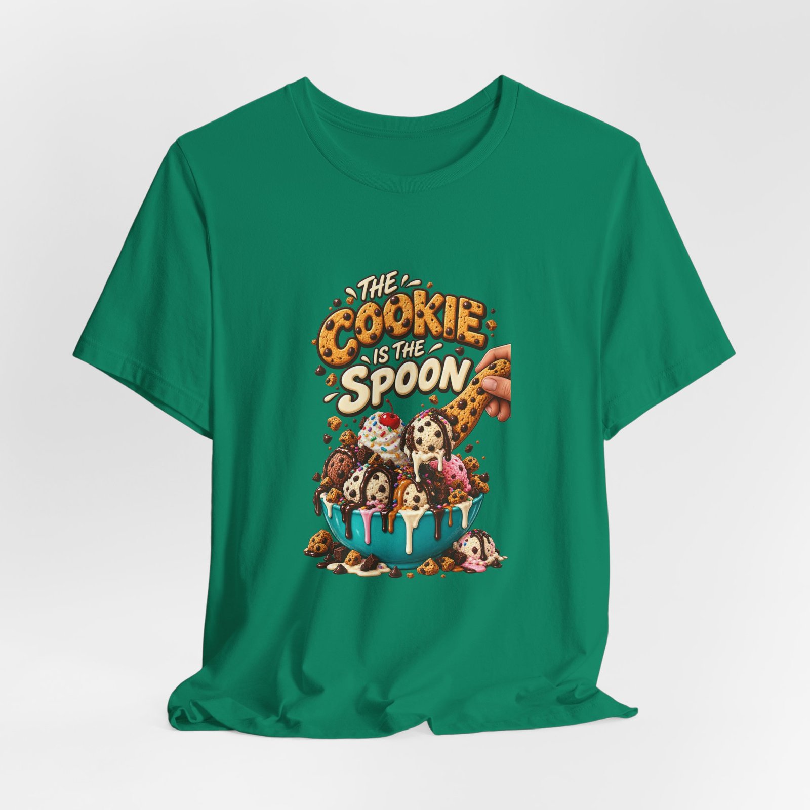 The Cookie Is the Spoon Ice Cream Dessert Graphic - Image 28
