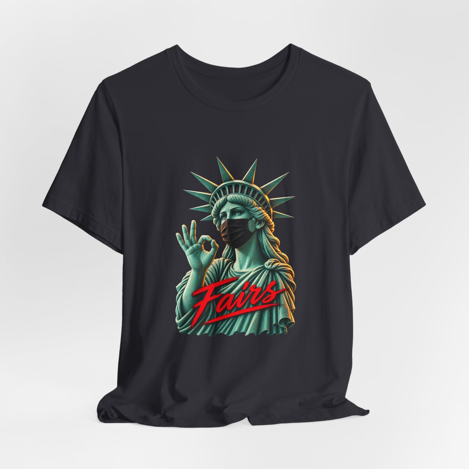 Fairs Masked Statue of Liberty Graphic - Image 12