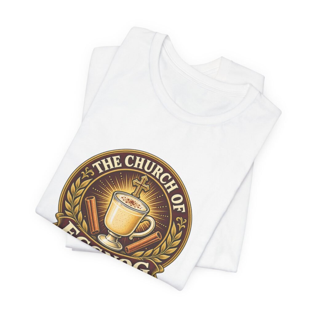The Church Of Eggnog Graphic Tee