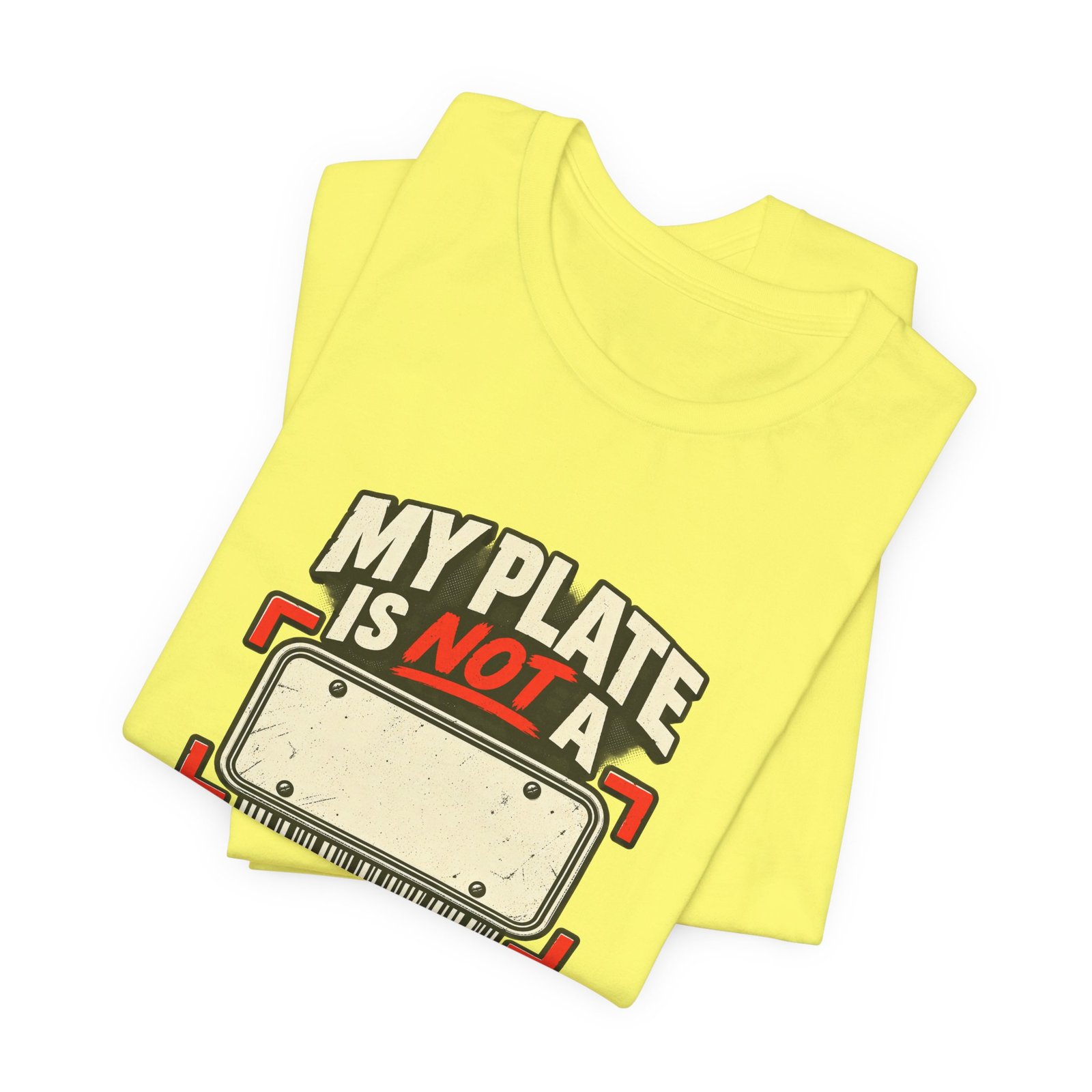 My Plate Is Not A Tracking Number Privacy Graphic - Image 19