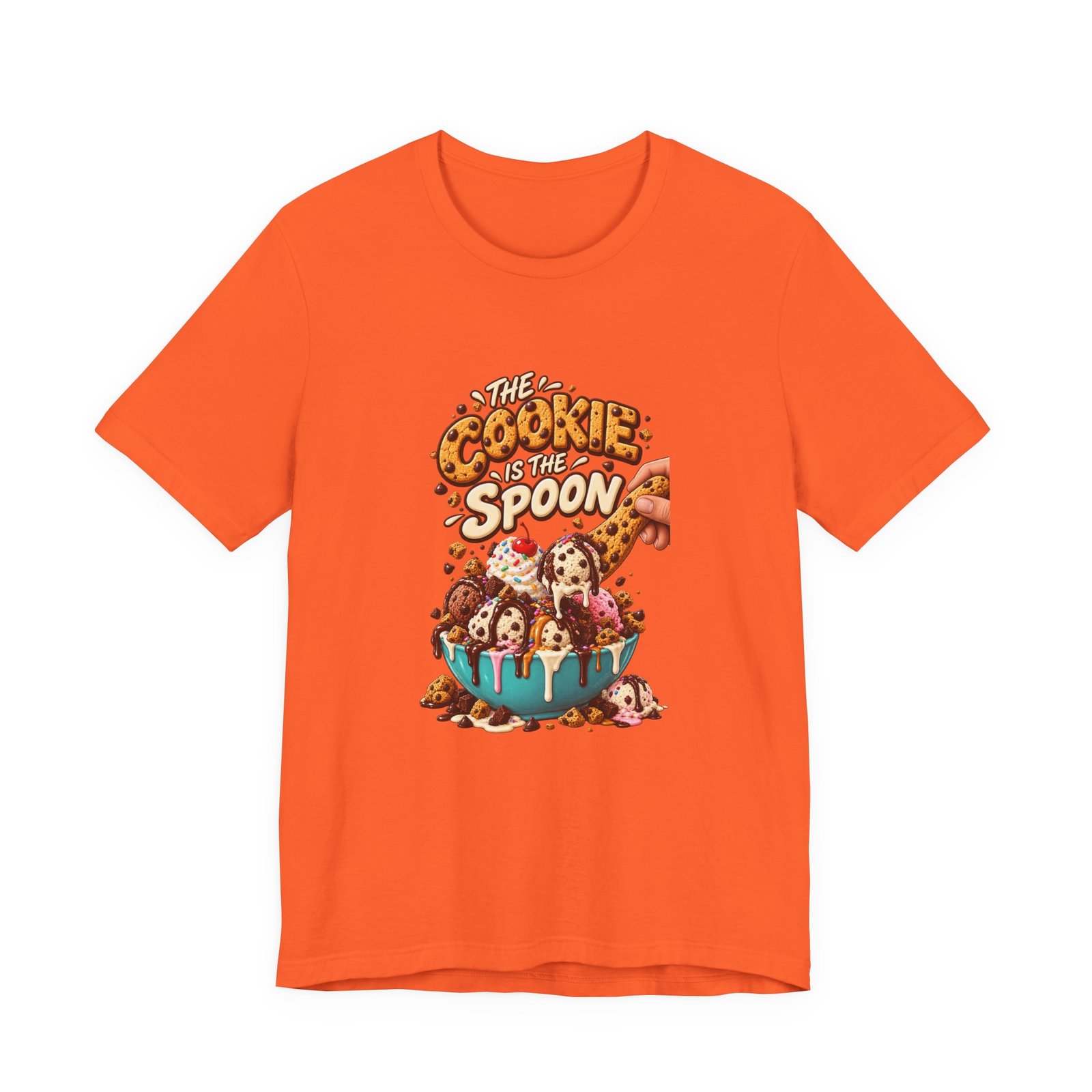 The Cookie Is the Spoon Ice Cream Dessert Graphic - Image 5