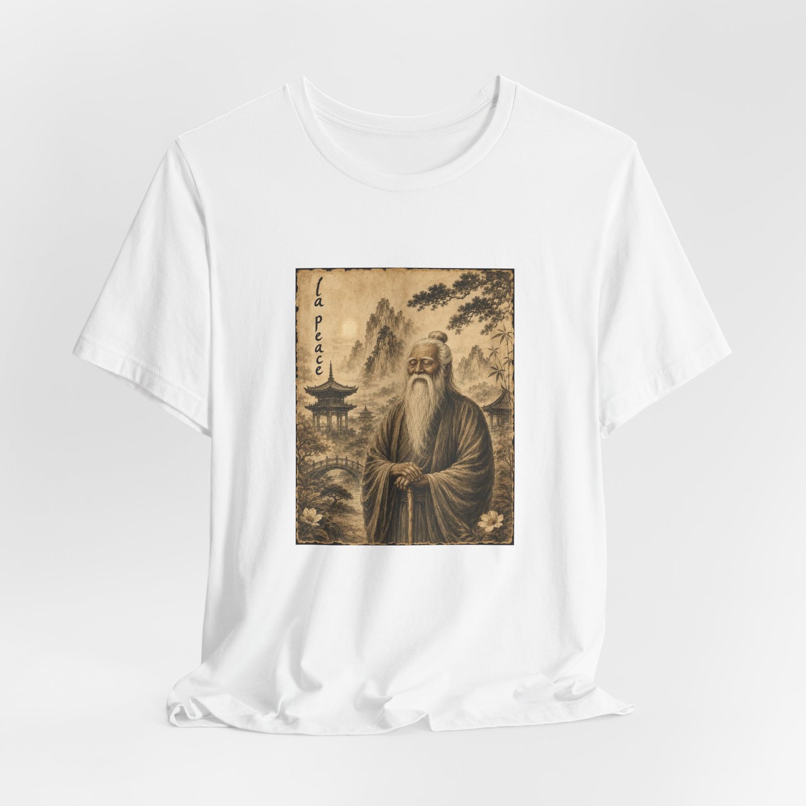 That's La Peace Ancient Chinese Vintage Meme Graphic Tee - Image 4