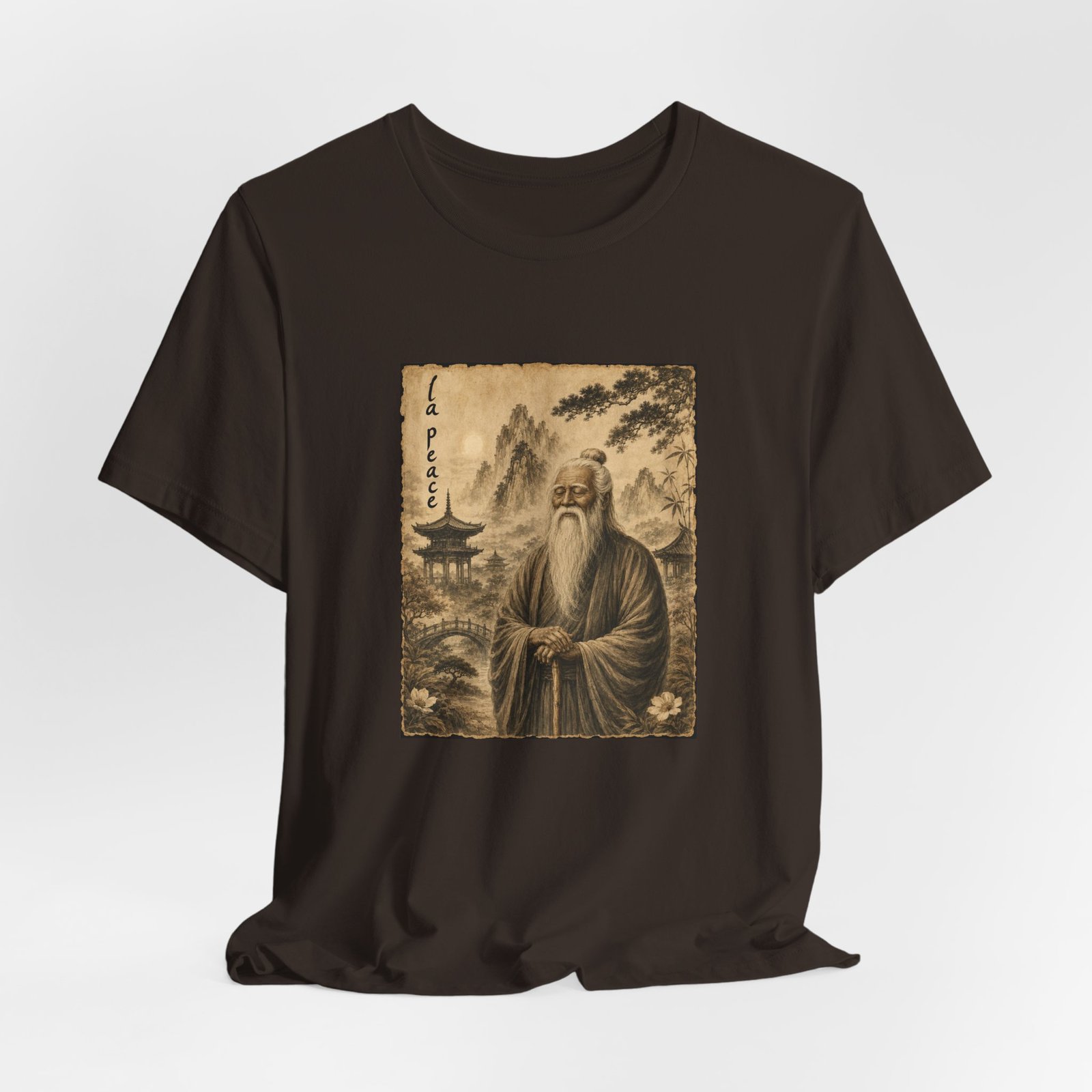 That's La Peace Ancient Chinese Vintage Meme Graphic Tee - Image 12