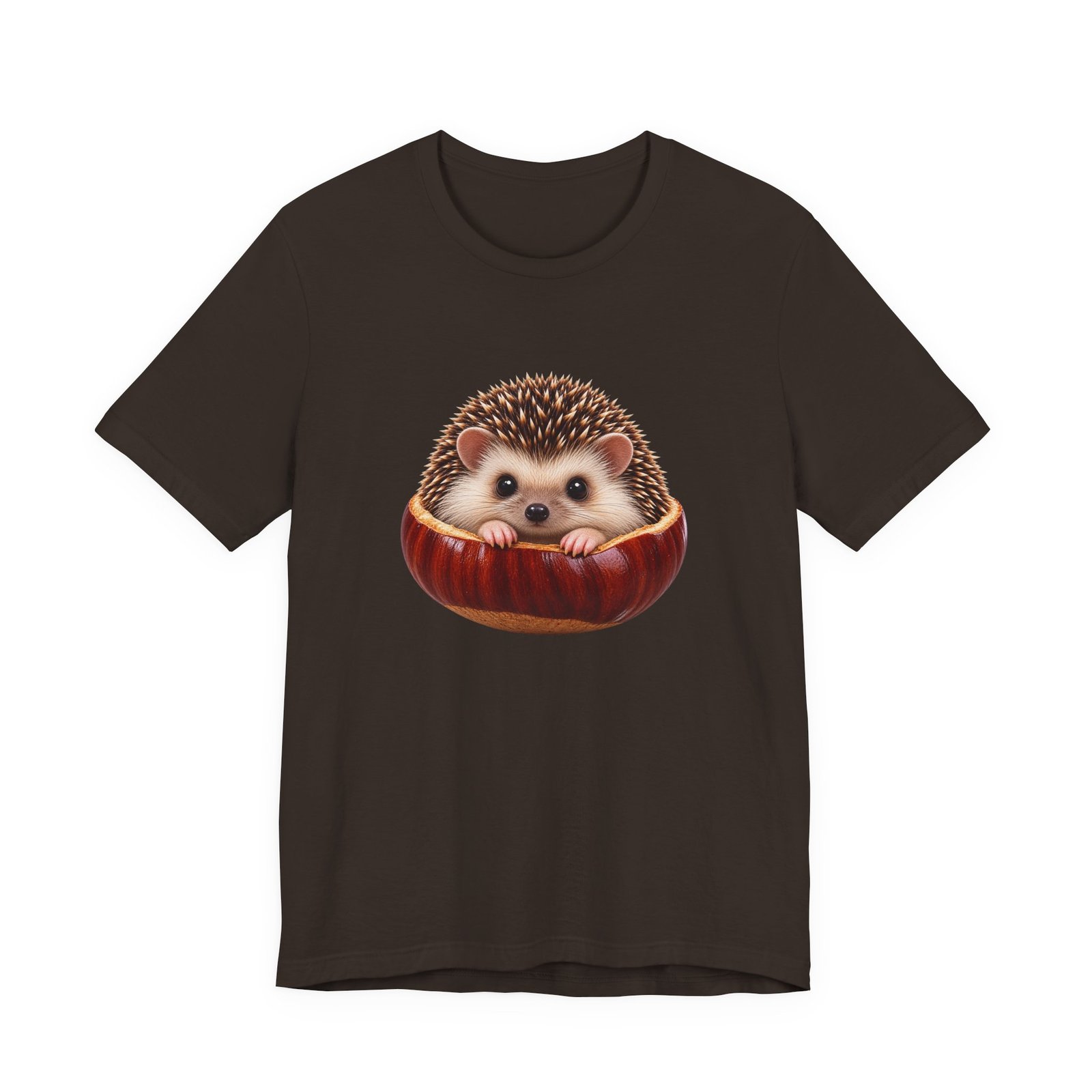Cute Hedgehog in Chestnut Animal Artwork - Image 9
