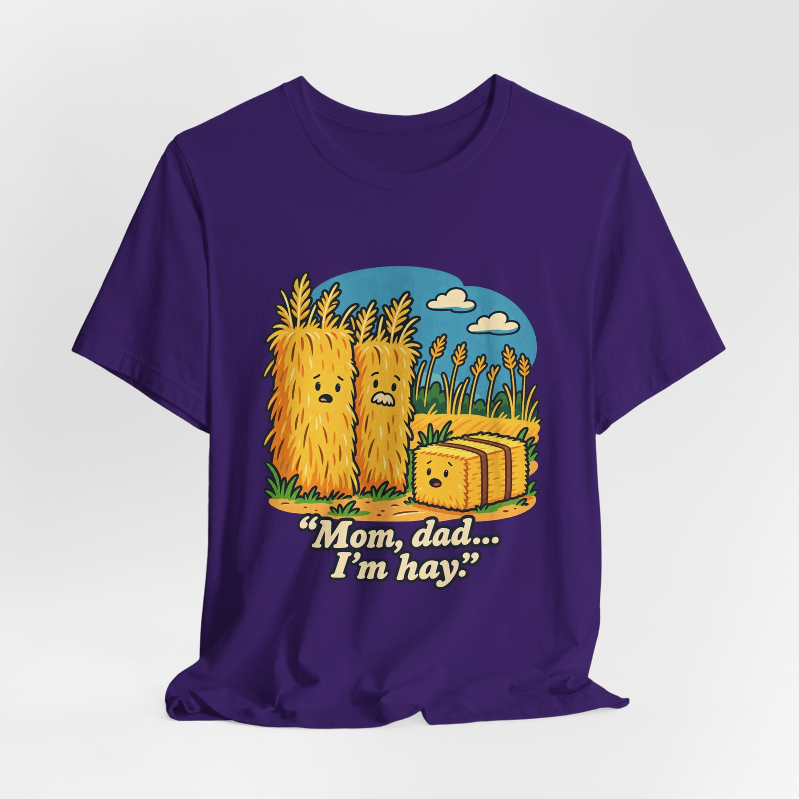 Mom Dad I'm Hay Cute Hay Family Pun Graphic - Image 40