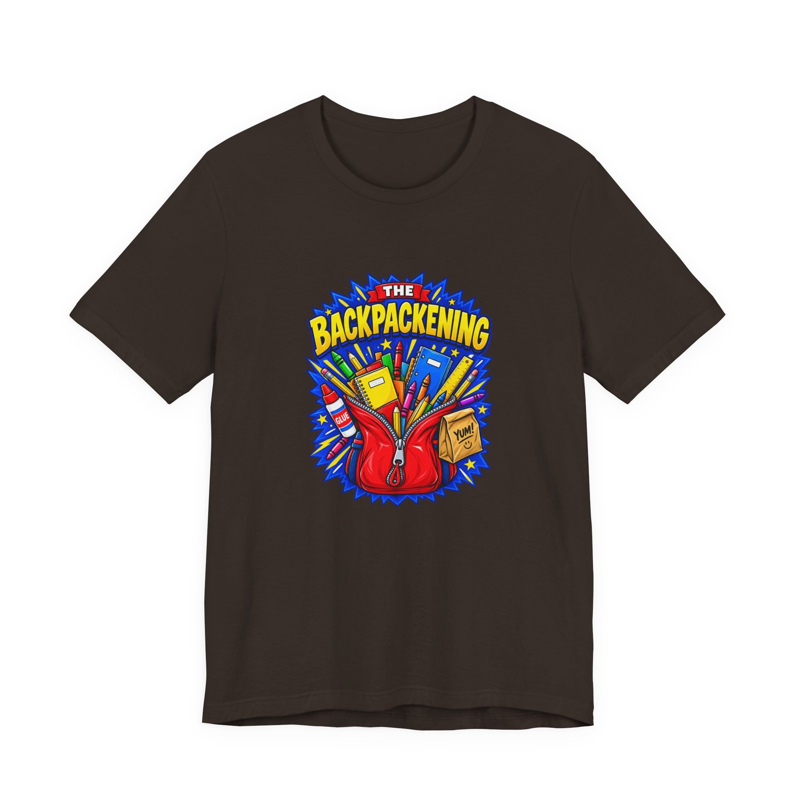 The Backpackening School Supplies Graphic Tee - Image 9