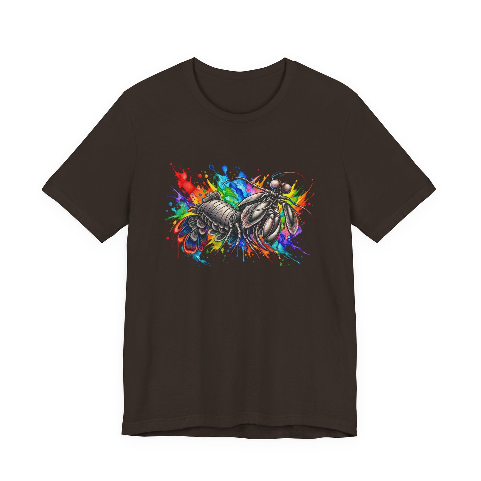 Rainbow Mantis Shrimp Graphic Tee - Image 9