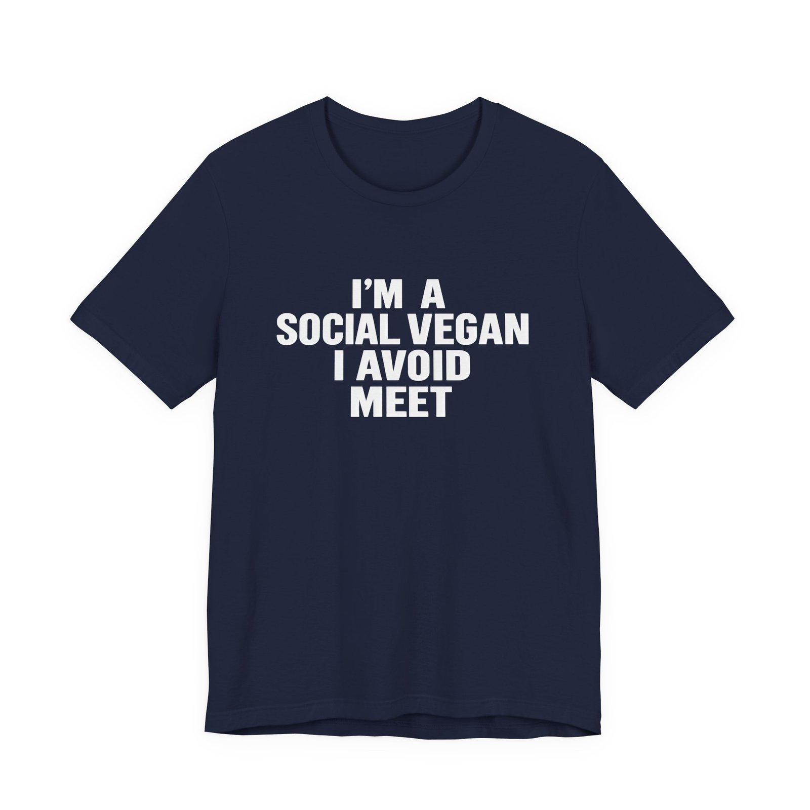 Social Vegan I Avoid Meet Wordplay - Image 21