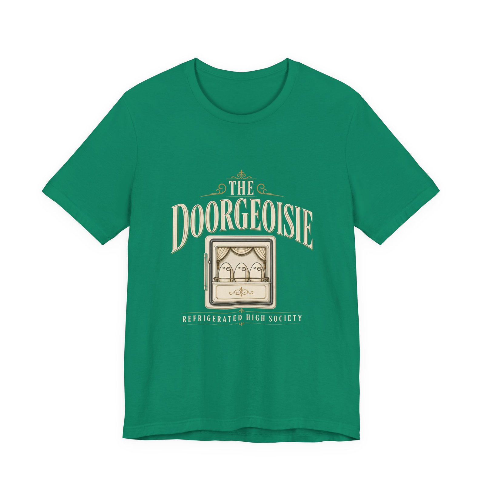 The Doorgeoisie Refrigerated Egg Society Humor Graphic Tee - Image 13