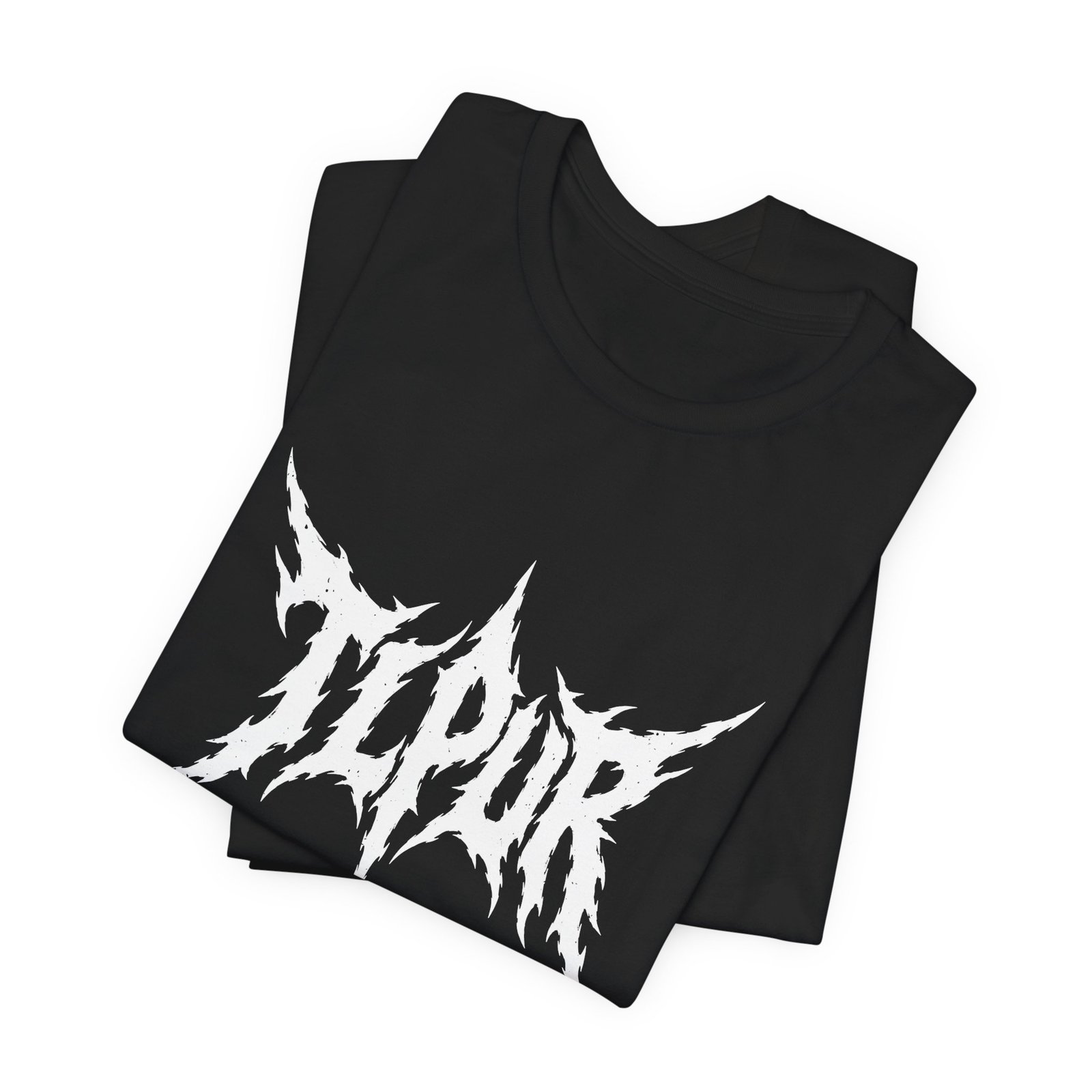 TLPUR Meme Spiked Extreme Music Wordmark Graphic Tee - Image 7
