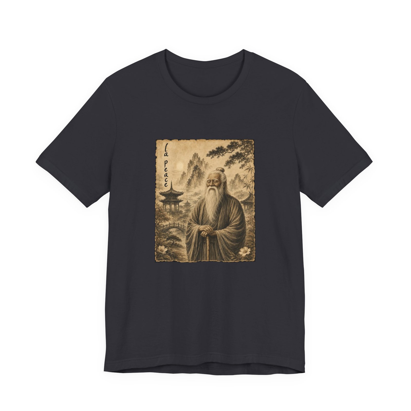 That's La Peace Ancient Chinese Vintage Meme Graphic Tee - Image 21