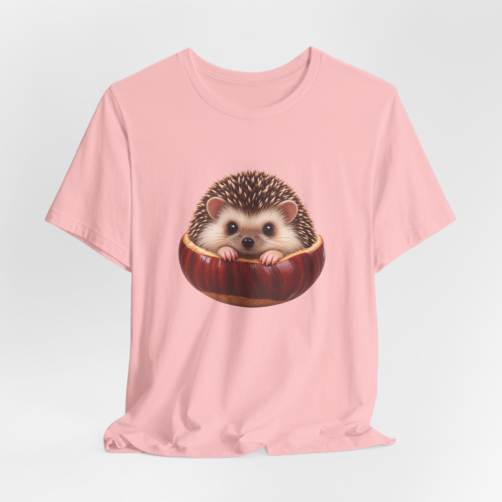 Cute Hedgehog in Chestnut Animal Artwork - Image 44