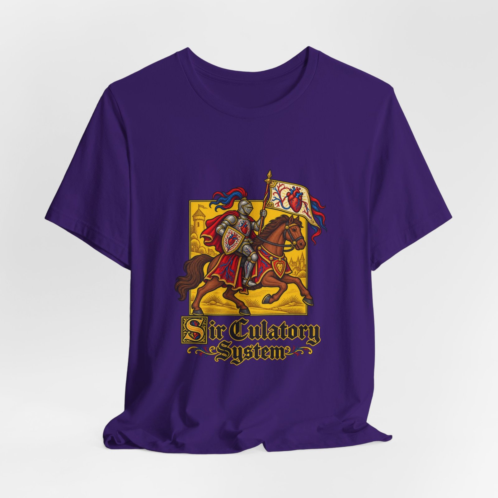 Sir Culatory System Medieval Knight Anatomy Pun - Image 40