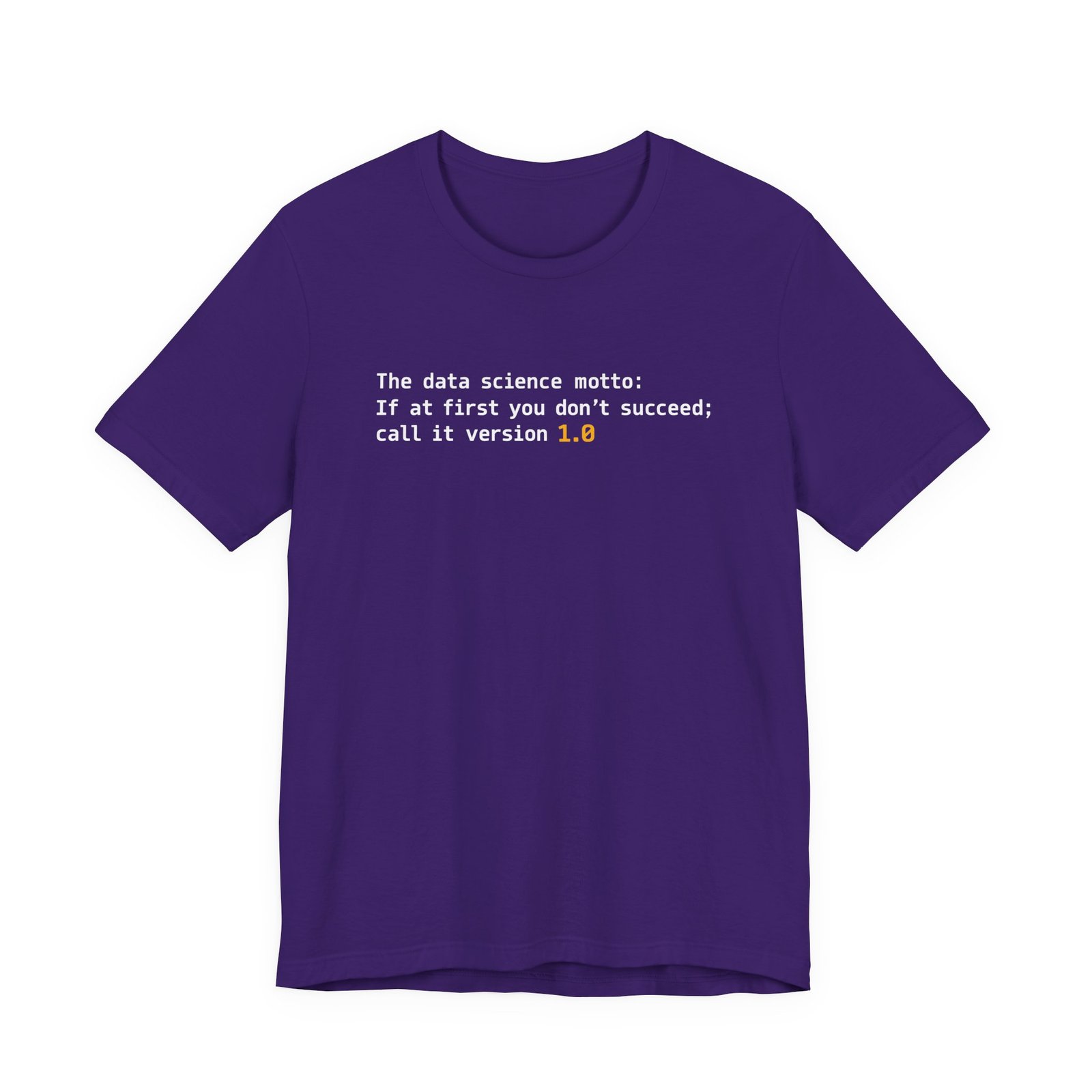 Data Science Call It 1.0 Programming Motto - Image 25
