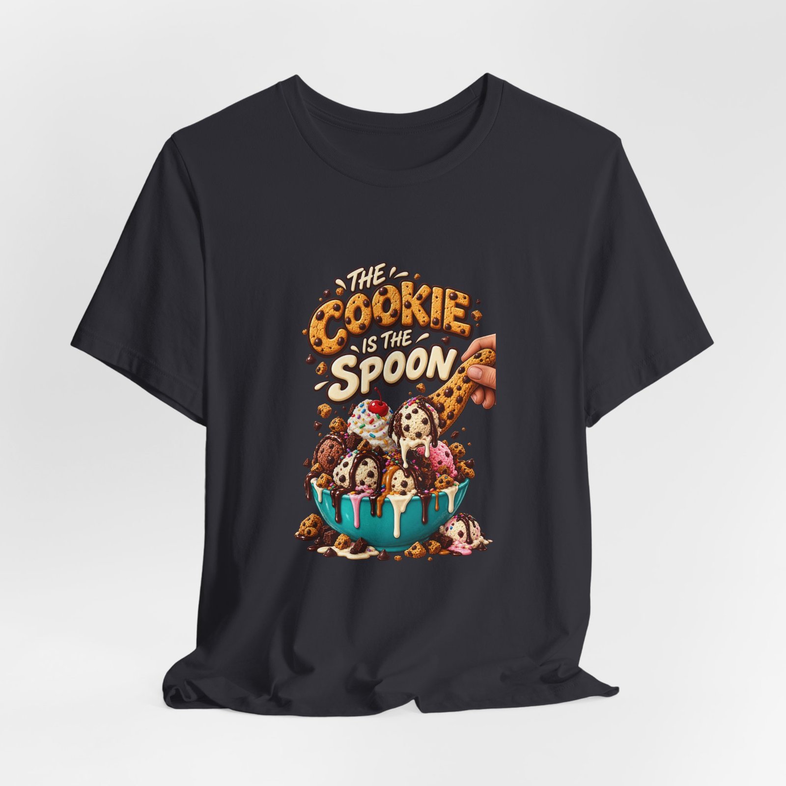 The Cookie Is the Spoon Ice Cream Dessert Graphic - Image 24