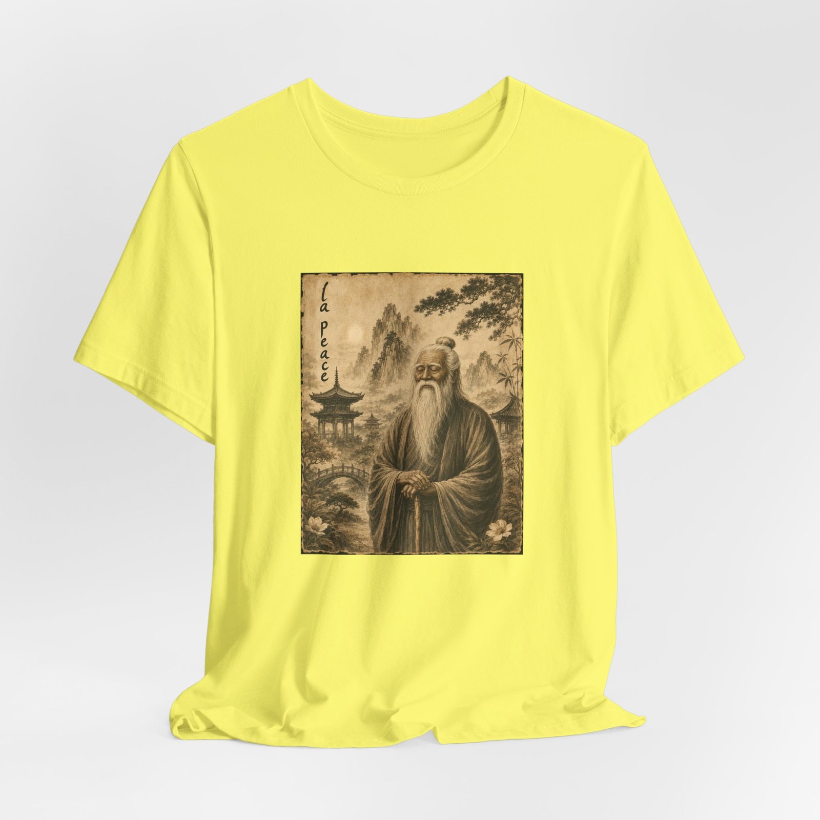 That's La Peace Ancient Chinese Vintage Meme Graphic Tee - Image 20