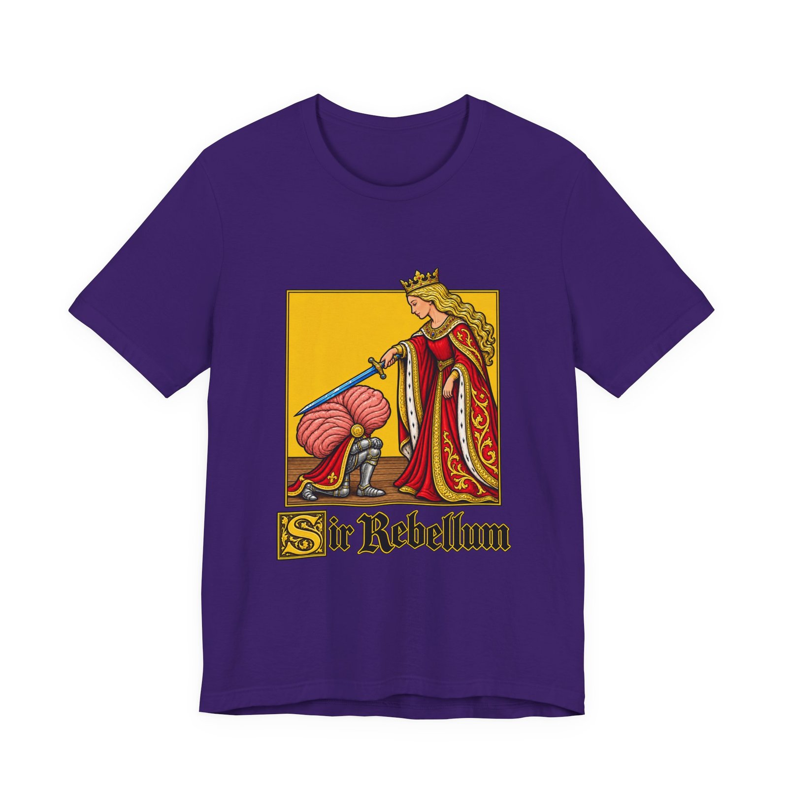 Medieval Cerebellum Knight Anatomy Pun Tee - Image 37