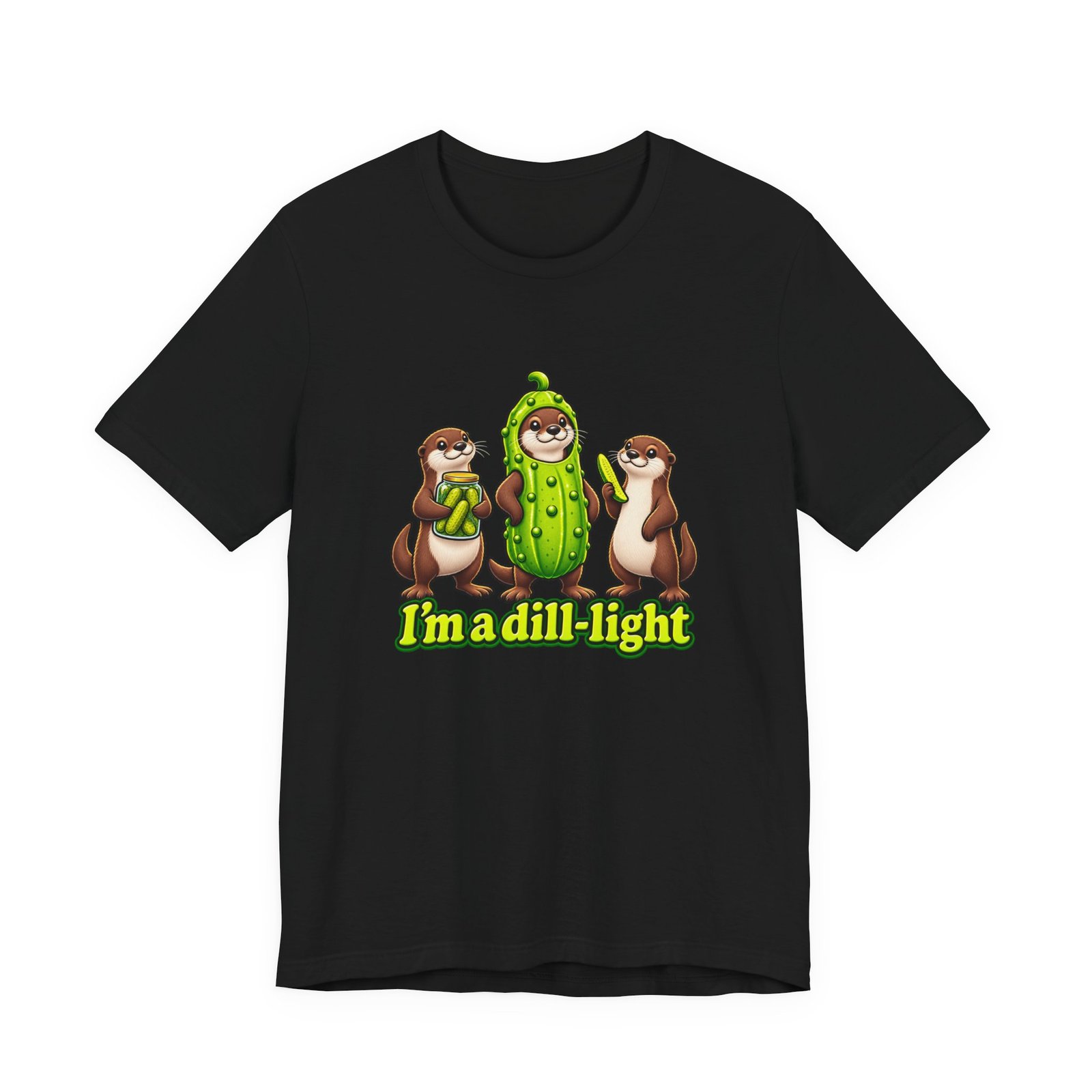 Dill Light Otters Pickle Pun - Image 13