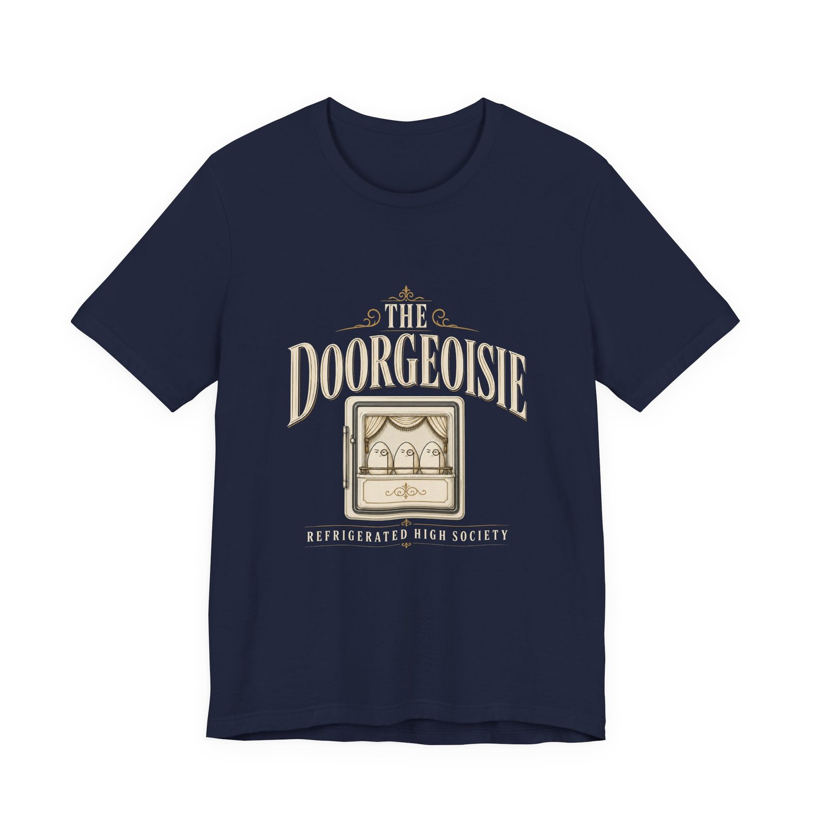 The Doorgeoisie Refrigerated Egg Society Humor Graphic Tee - Image 21