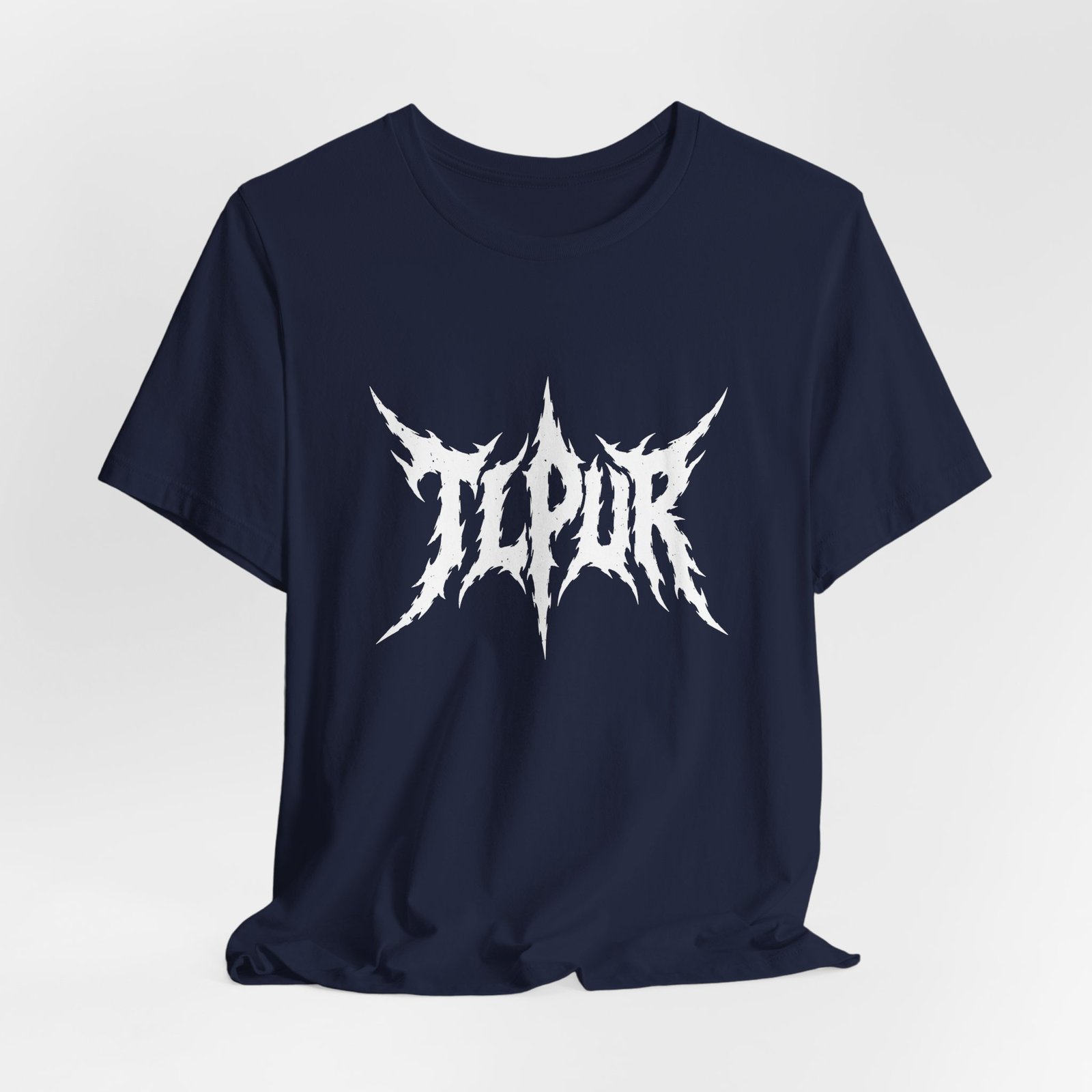 TLPUR Meme Spiked Extreme Music Wordmark Graphic Tee - Image 24