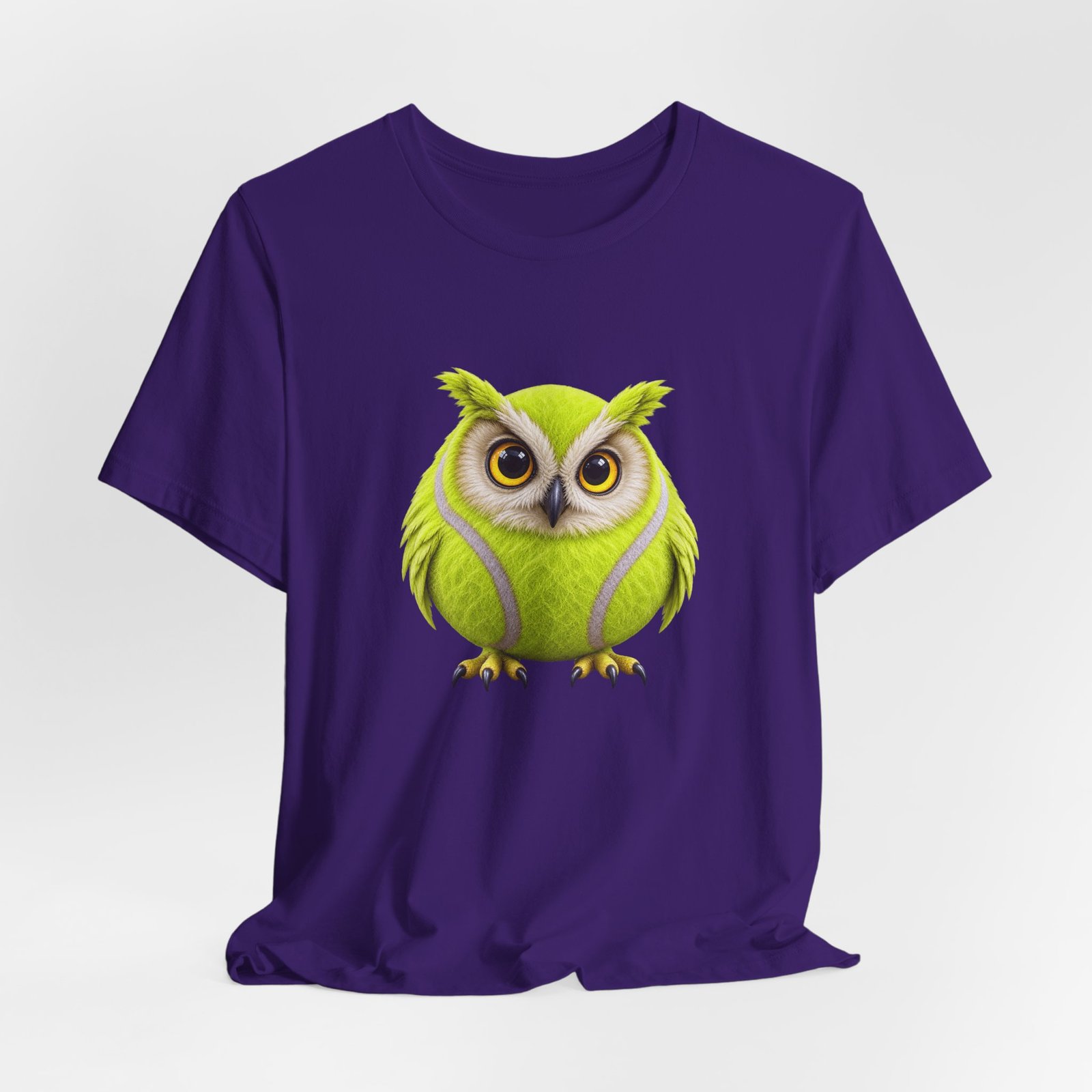 Tennis Ball Owl Meme Graphic Tee - Image 40