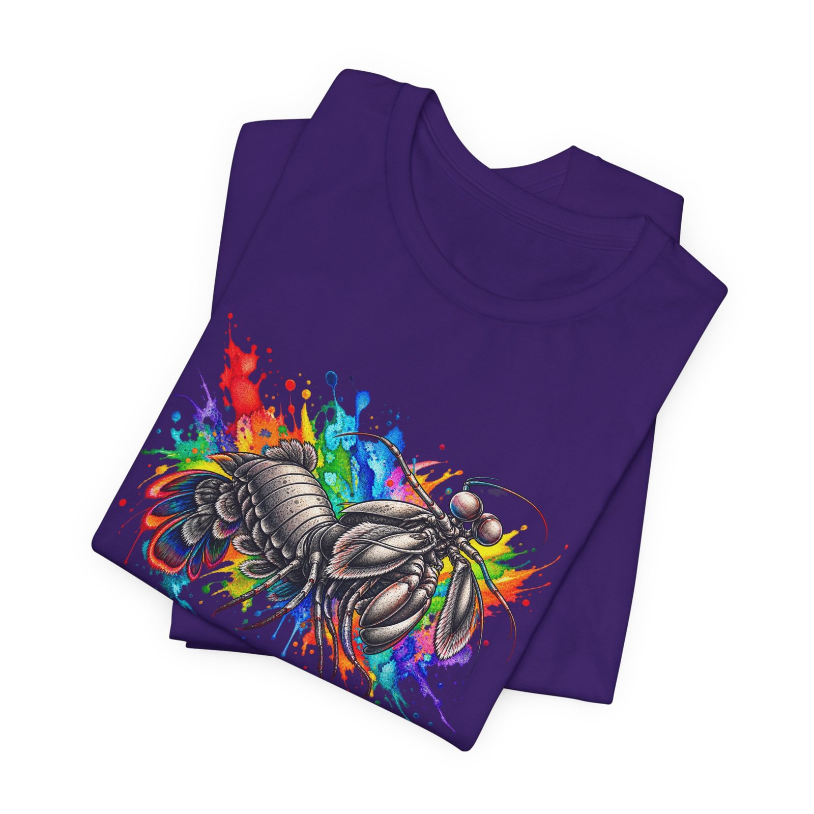 Rainbow Mantis Shrimp Graphic Tee - Image 39