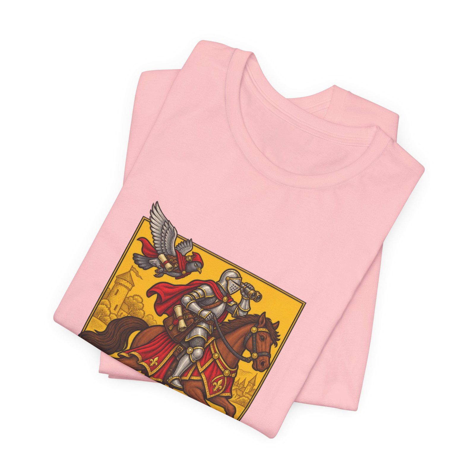 Sir Veillance Pigeon Medieval Knight Binoculars Design - Image 43