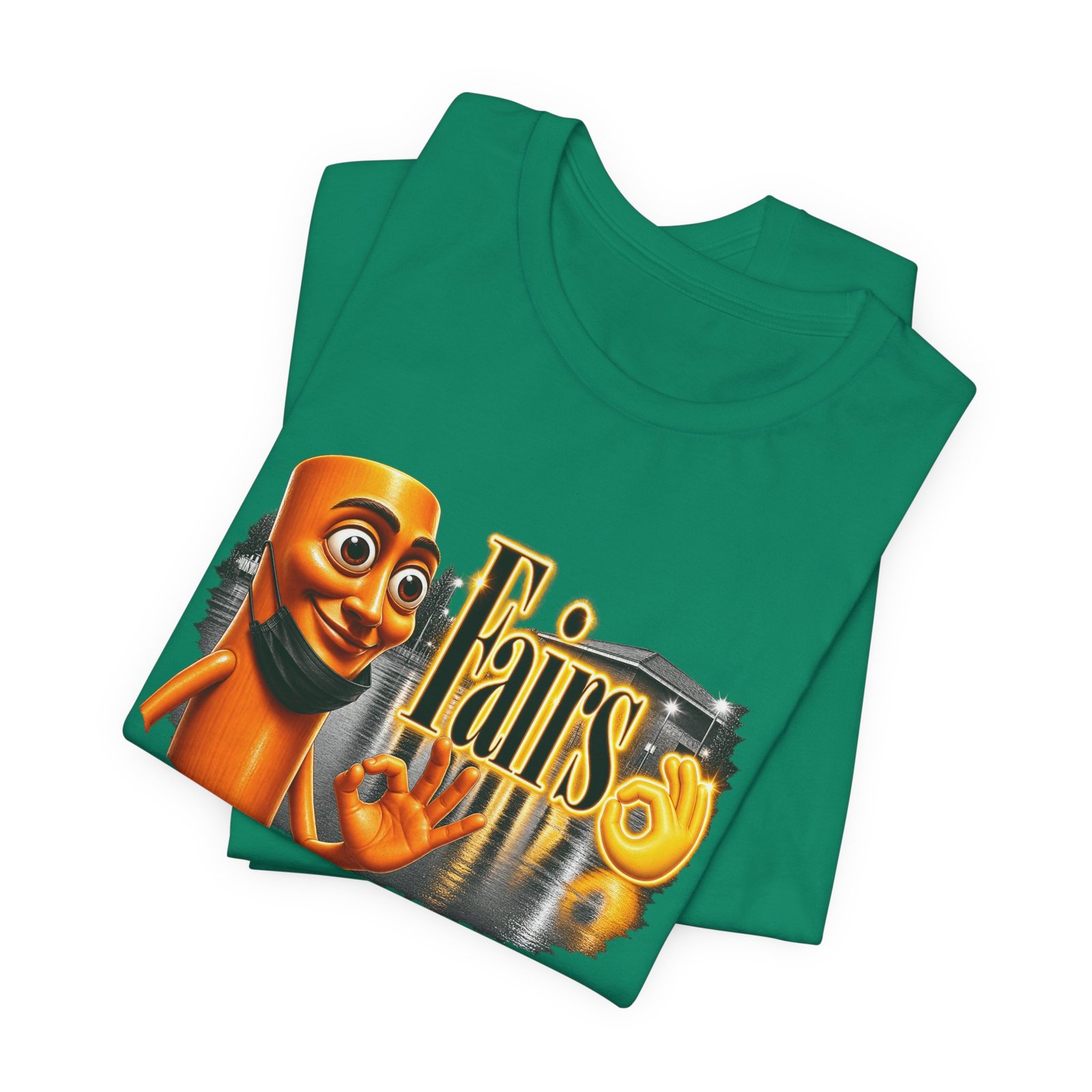 Fairs OK Hand Tung Sahur Brainrot Graphic Tee - Image 27