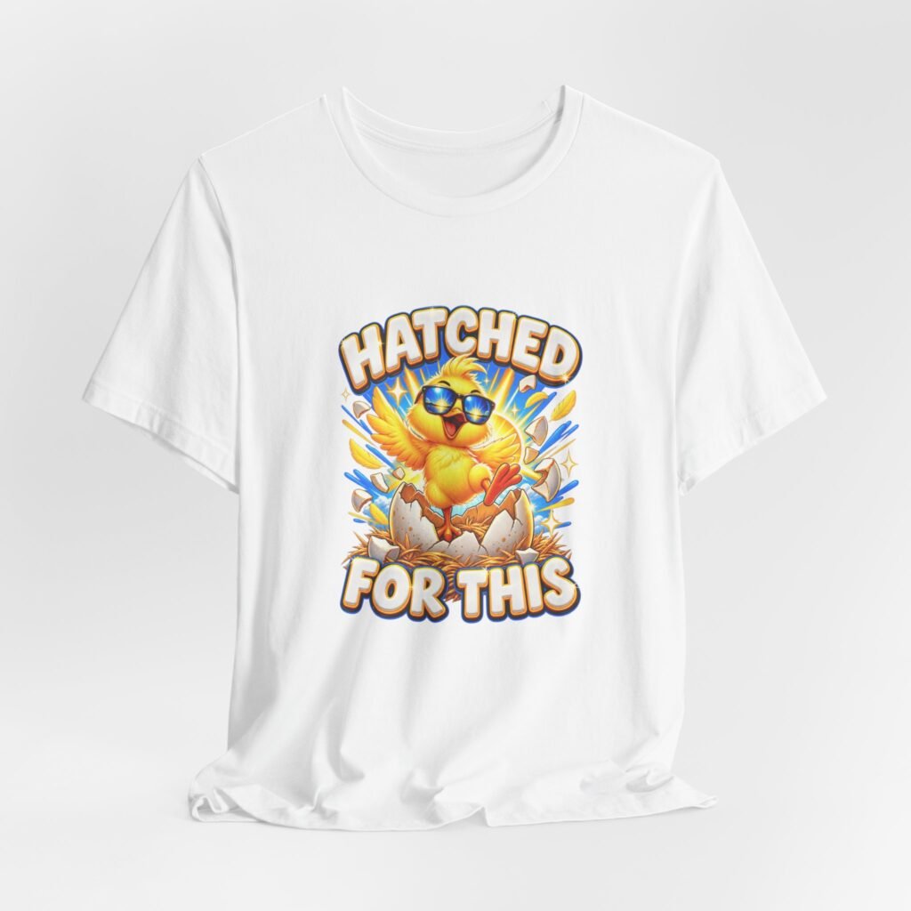 Hatched For This Cool Sunglasses Chick Graphic Tee