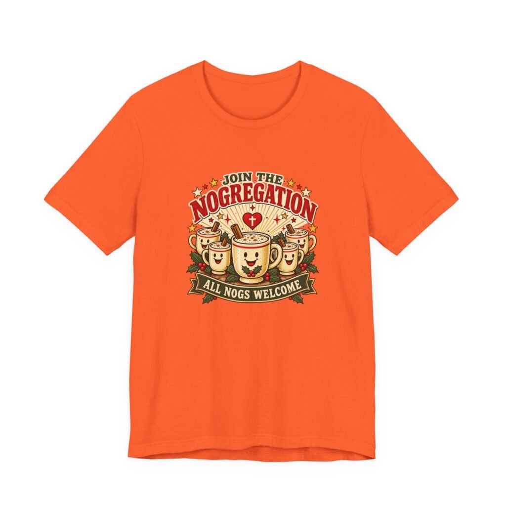 Join the Nogregation Eggnog Holiday Graphic