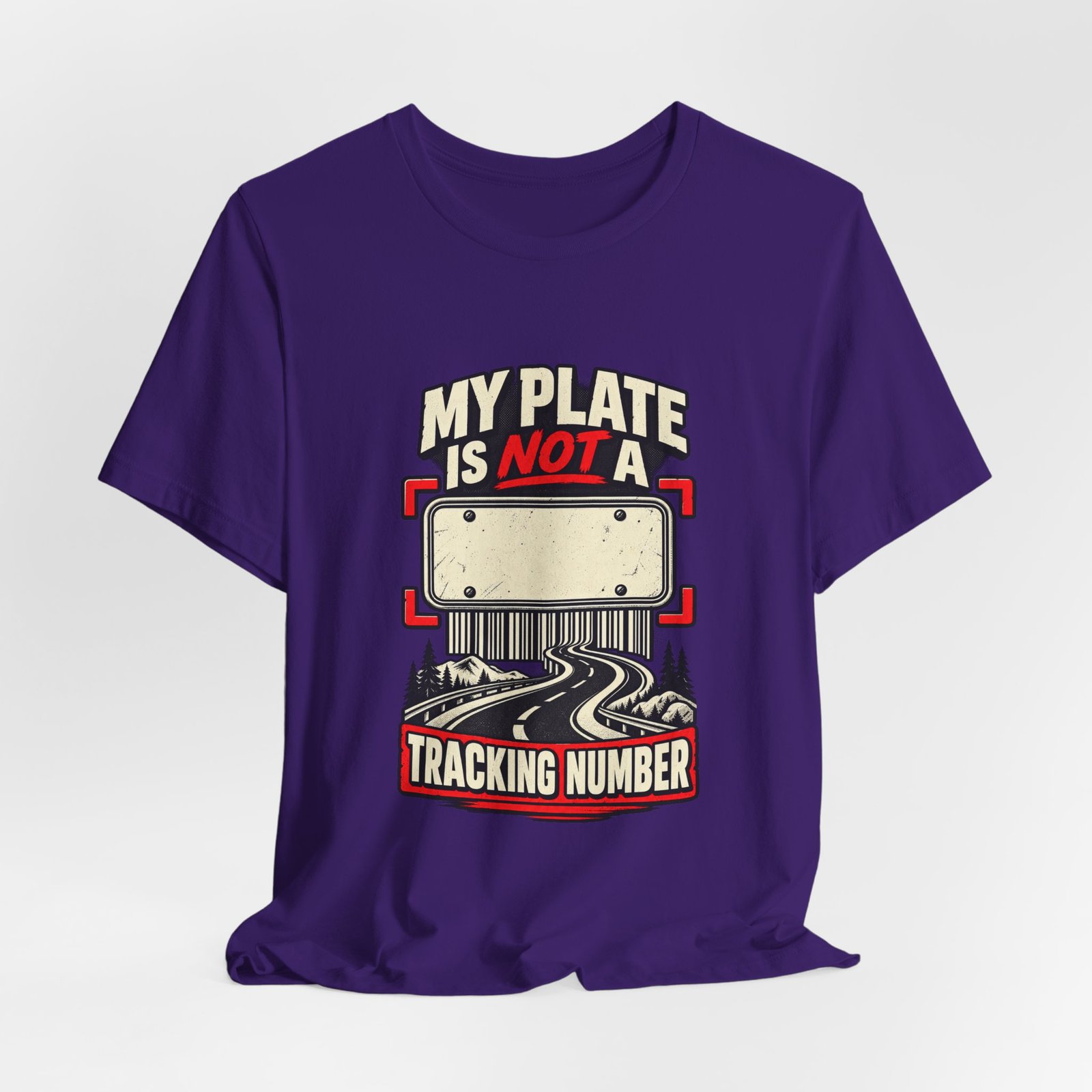 My Plate Is Not A Tracking Number Privacy Graphic - Image 40