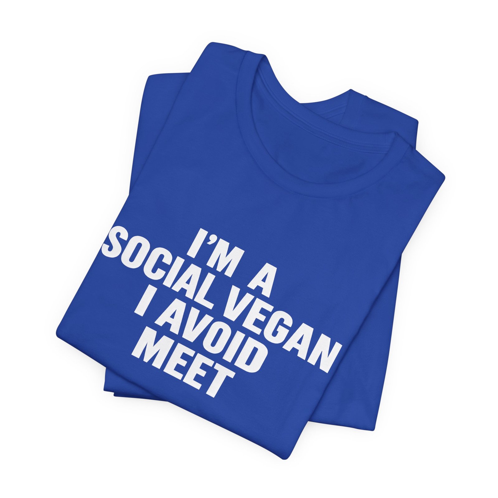 Social Vegan I Avoid Meet Wordplay - Image 19