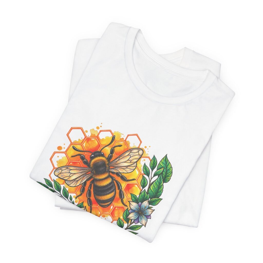 Honeybee Pollination and Honeycomb Botanical Art