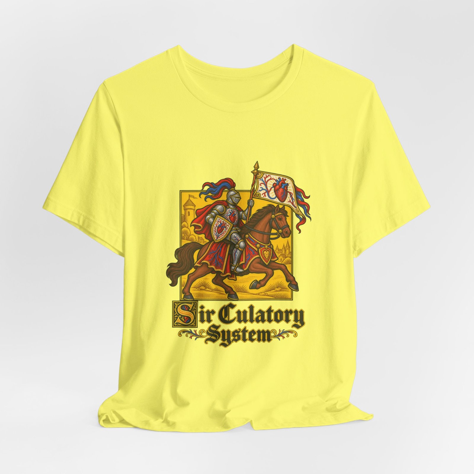 Sir Culatory System Medieval Knight Anatomy Pun - Image 20