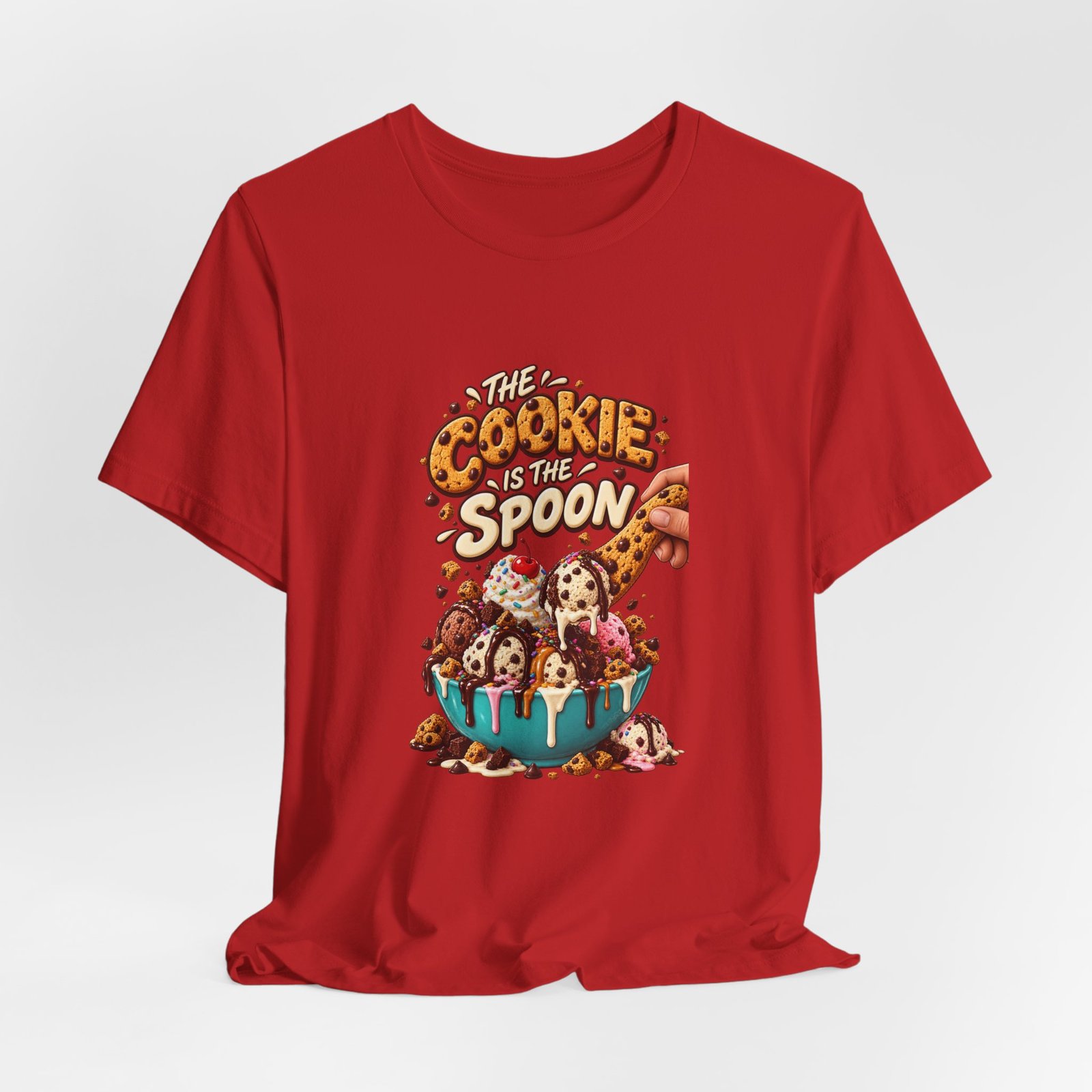 The Cookie Is the Spoon Ice Cream Dessert Graphic - Image 48
