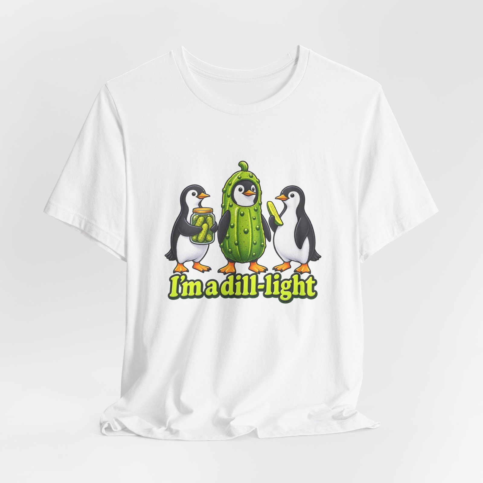 Dill-Light Penguin Pickle Pun - Image 4
