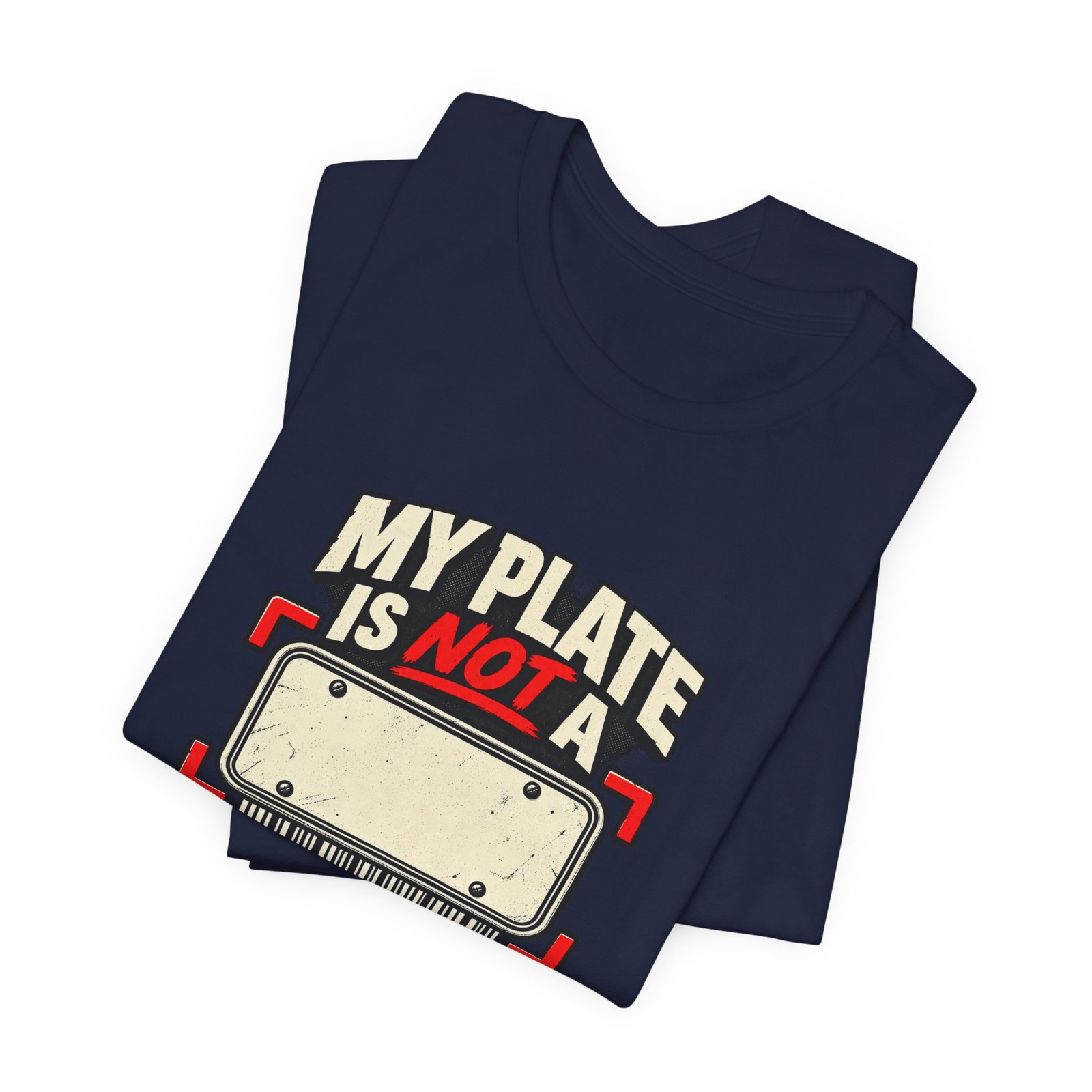 My Plate Is Not A Tracking Number Privacy Graphic - Image 35
