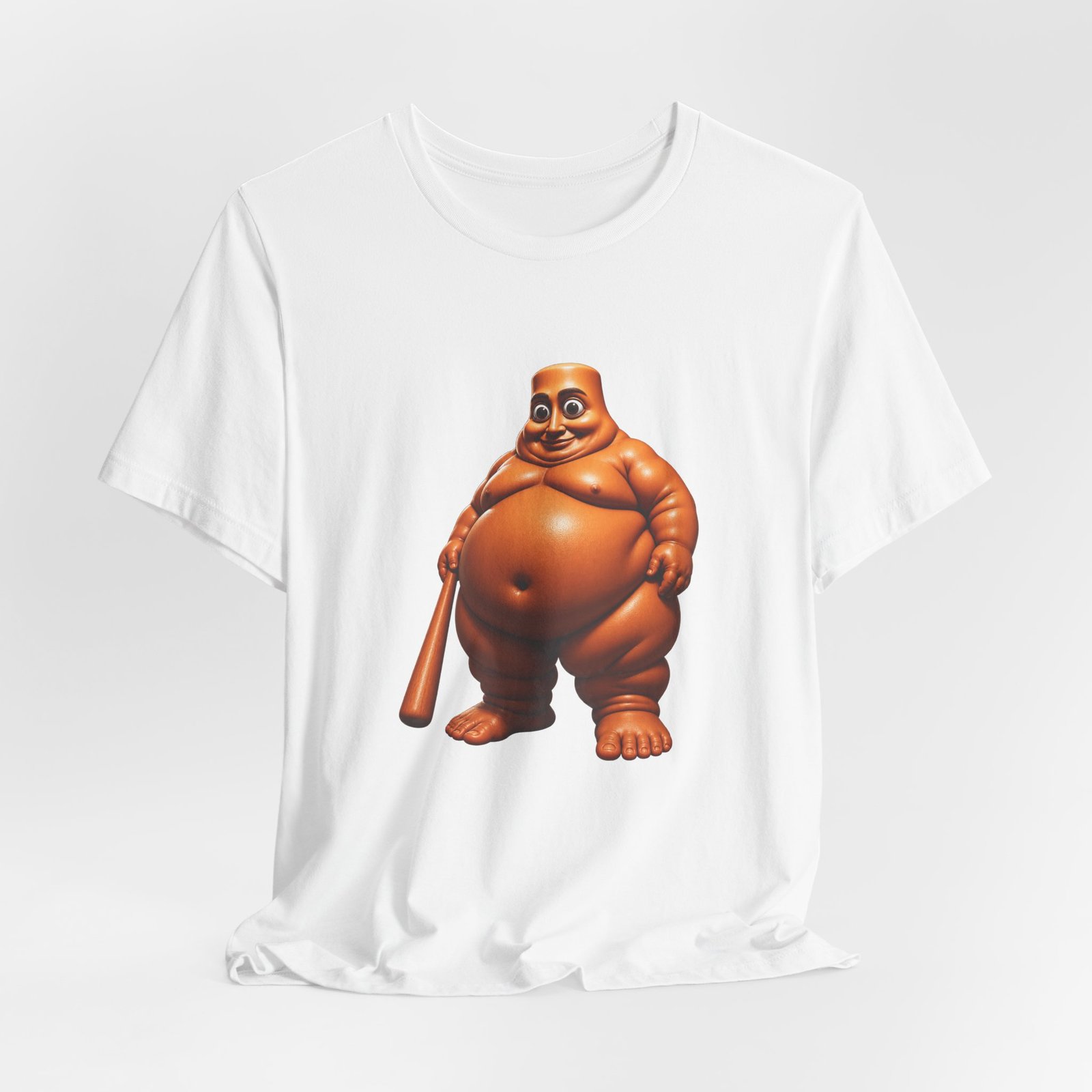Fat Tung Sahur Brainrot Meme Graphic Tee - Image 4