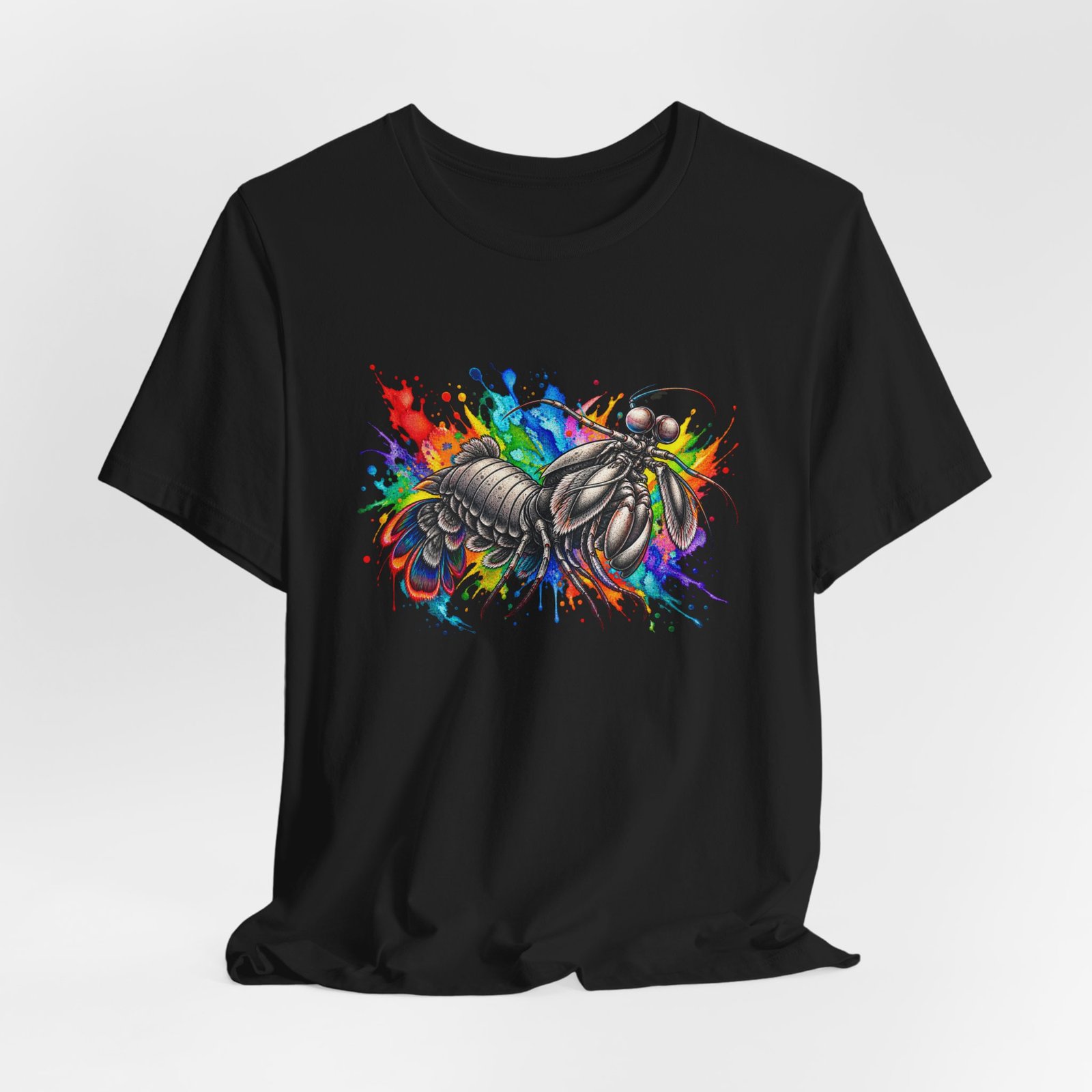 Rainbow Mantis Shrimp Graphic Tee - Image 16