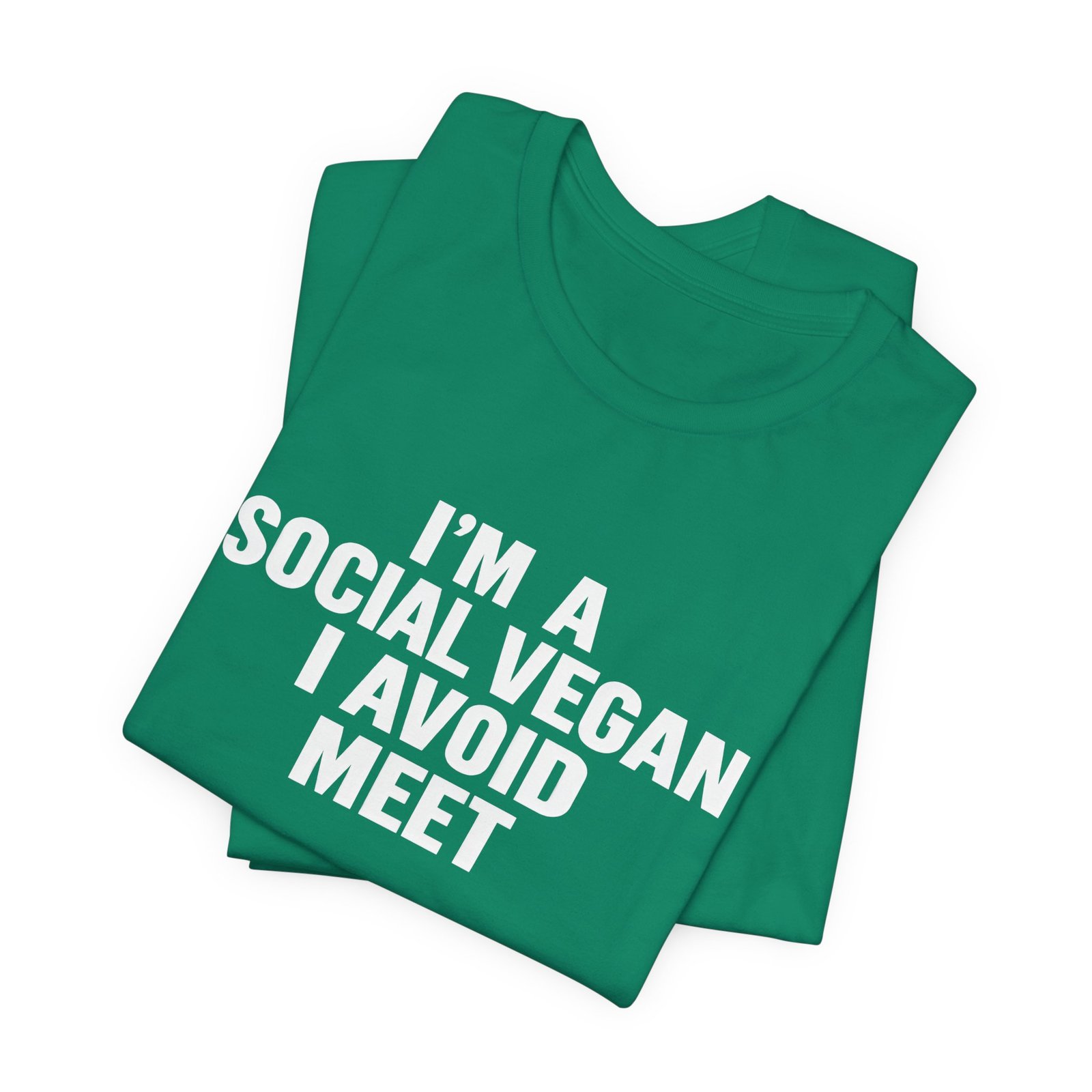 Social Vegan I Avoid Meet Wordplay - Image 15