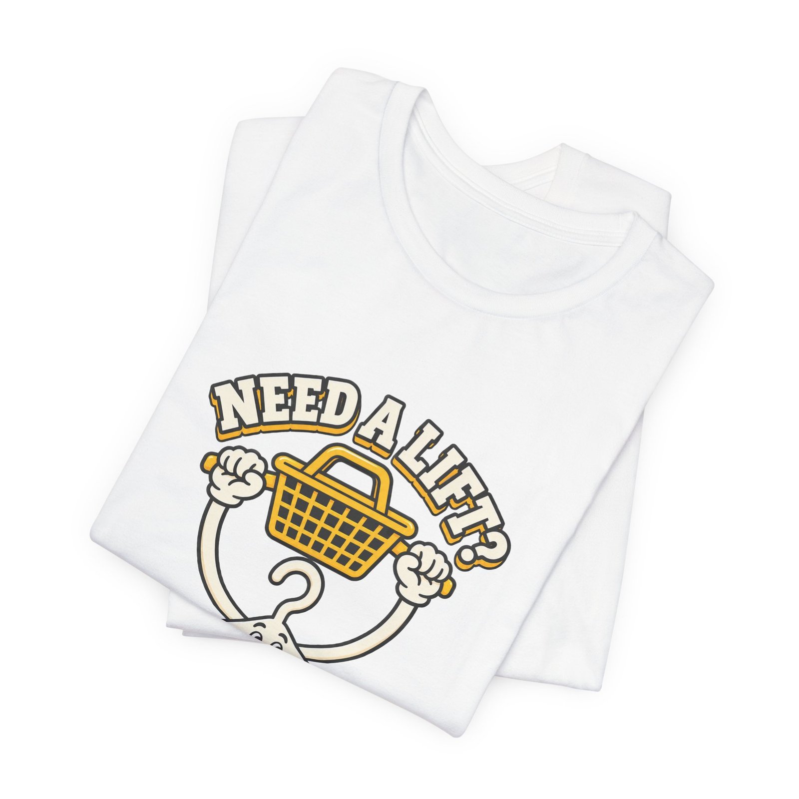 Need A Lift Go Thrift Clothes Hanger Pun - Image 3